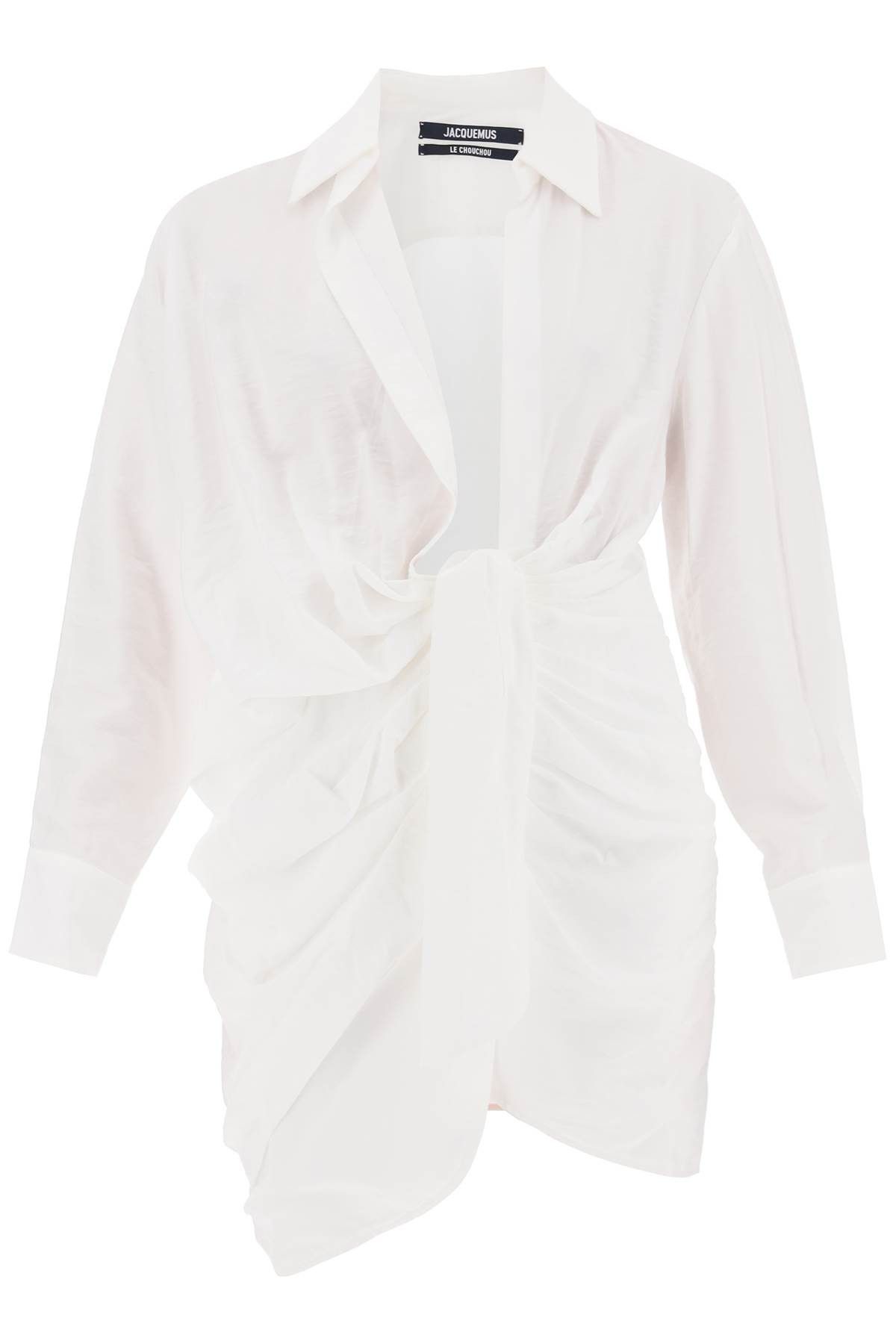 image of Jacquemus La Robe Bahia Mini Dress in White, Women's (Size Medium)