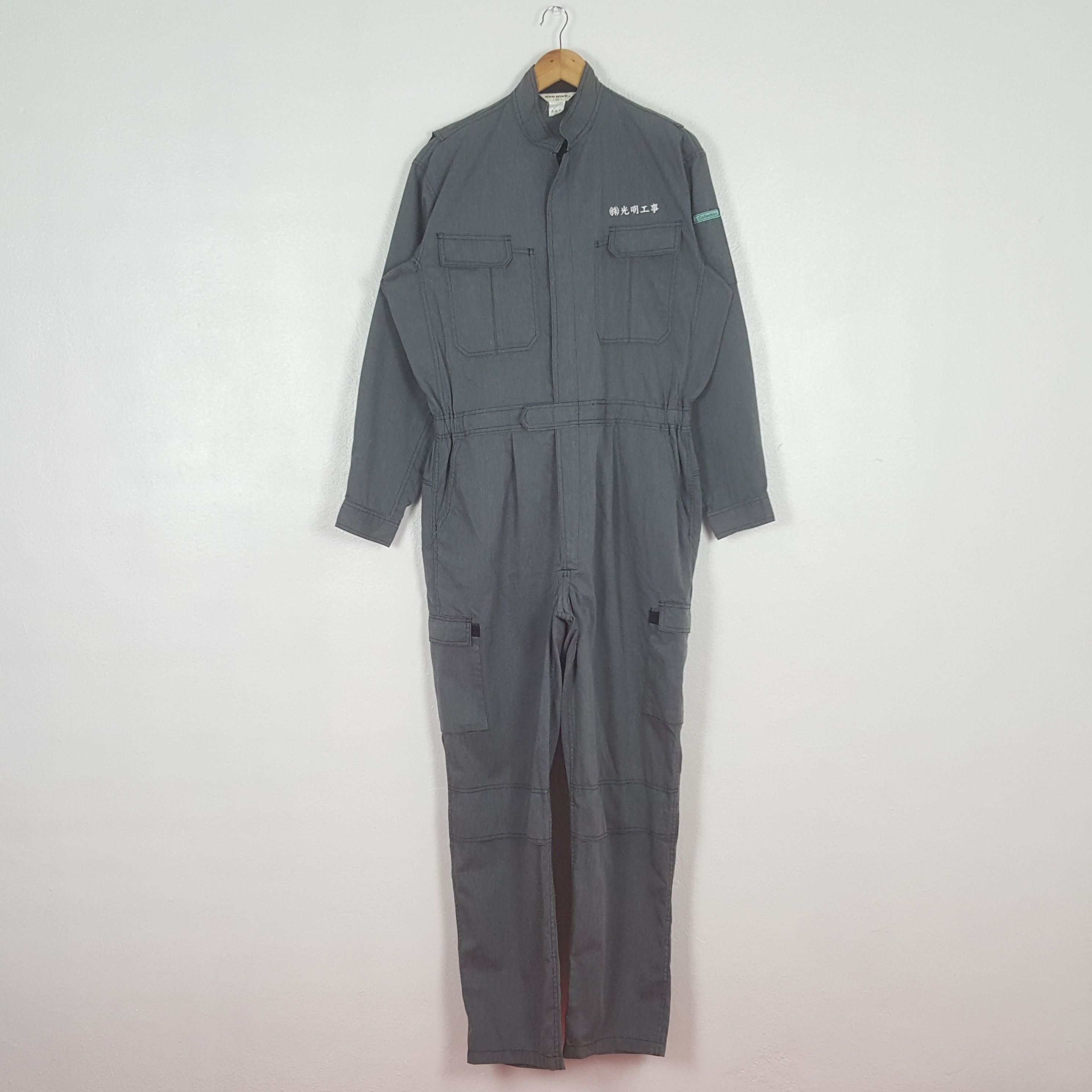 Japanese Brand Vintage Komei Japanese Coverall Jacket C310N11 Size US L / EU 52-54 / 3 - 4 Thumbnail