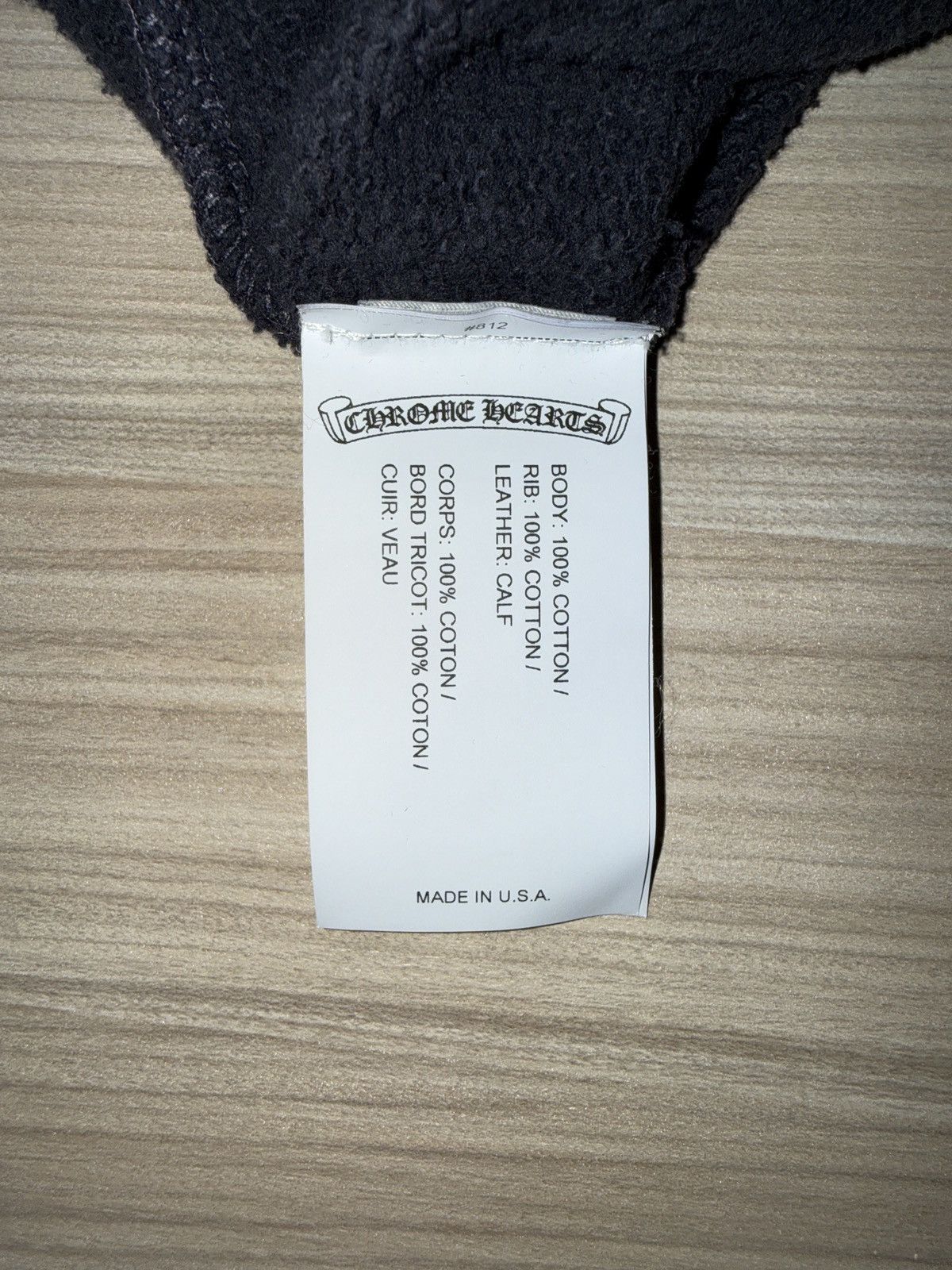 Chrome Hearts Chrome hearts hoodie leather crosses Size US L / EU 52-54 / 3 - 11 Thumbnail