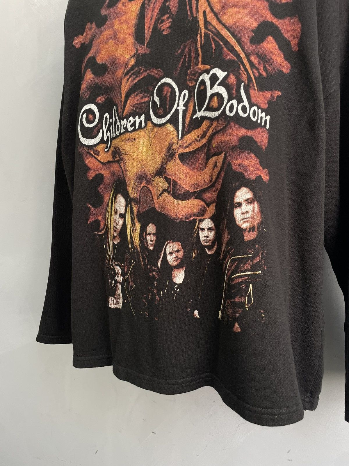 Band Tees Vintage children of bodom 90s Oversized Hoodie Size tour tee Size US L / EU 52-54 / 3 - 3 Thumbnail