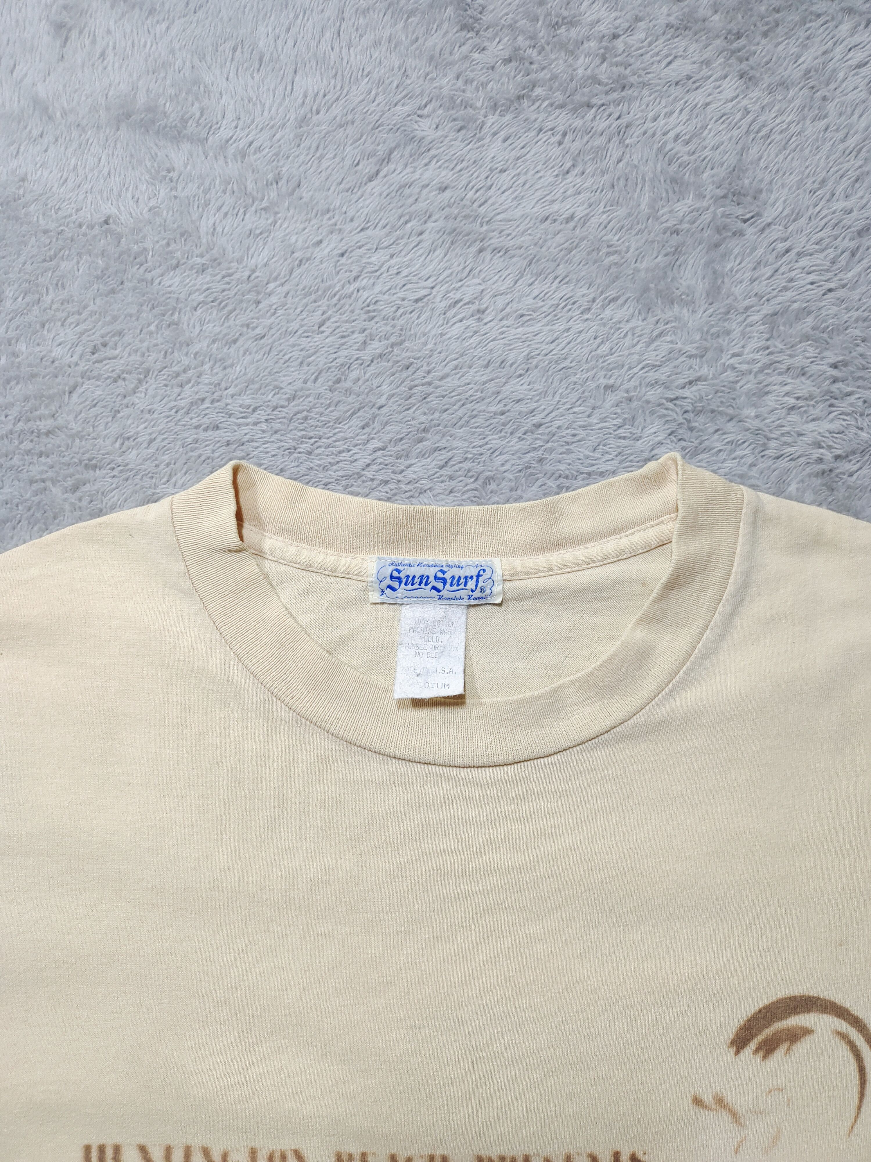 Sun Surf VINTAGE DISTRESSED Y2K SUNSURF MADE IN USA Size US M / EU 48-50 / 2 - 7 Thumbnail