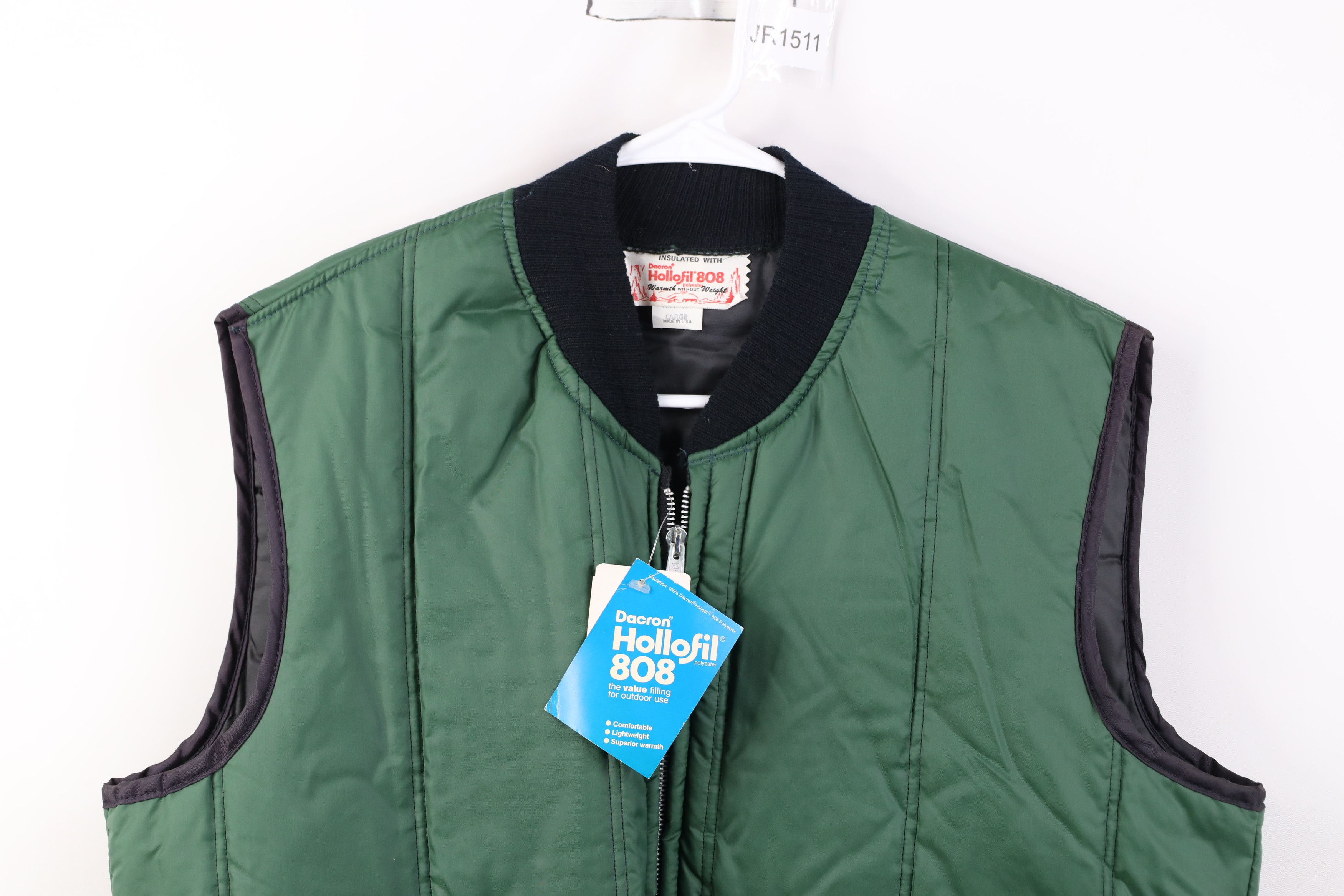 Vintage Deadstock Vintage 70s Streetwear Puffer Vest Jacket Workwear Size US L / EU 52-54 / 3 - 2 Thumbnail