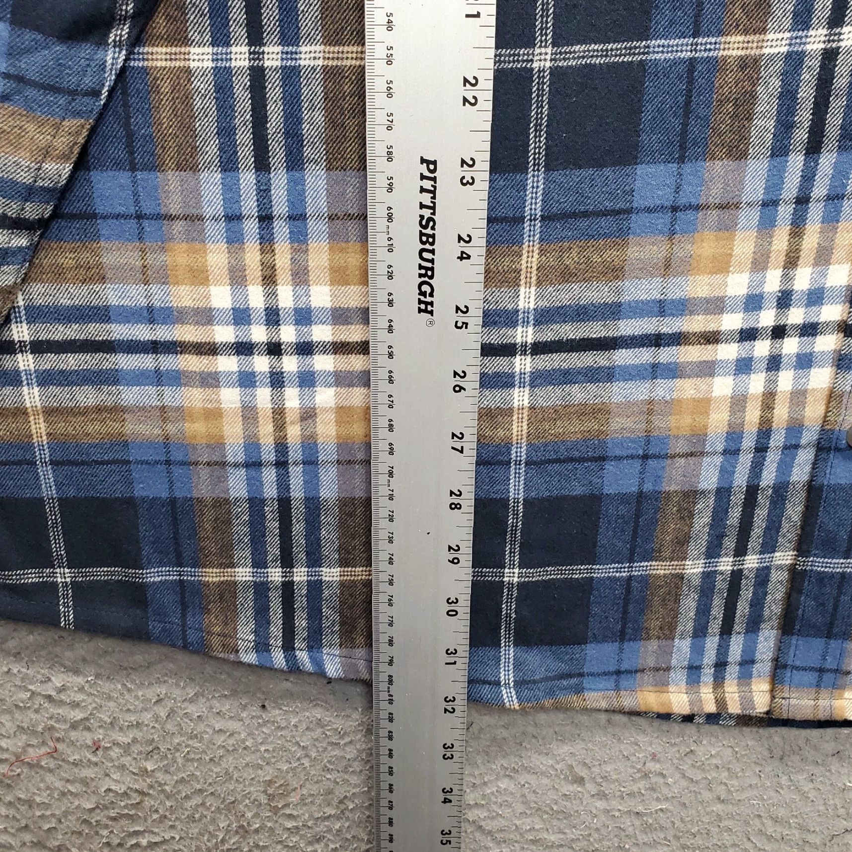 Eddie Bauer Eddie Bauer Mens 3XL Flannel Shirt Plaid Relaxed Open Collar EB008604 Size US XXL / EU 58 / 5 - 3 Thumbnail