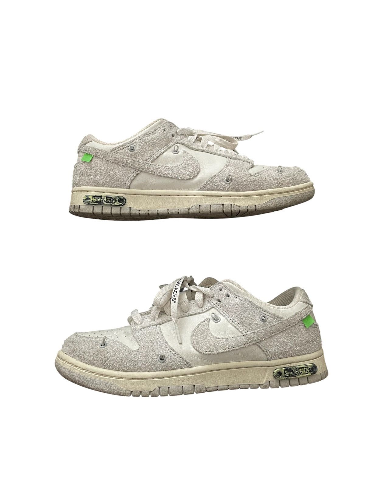 Nike LOT 32/50 OFF-WHITE x NIKE DUNK Size US 9.5 / EU 42-43 - 3 Thumbnail