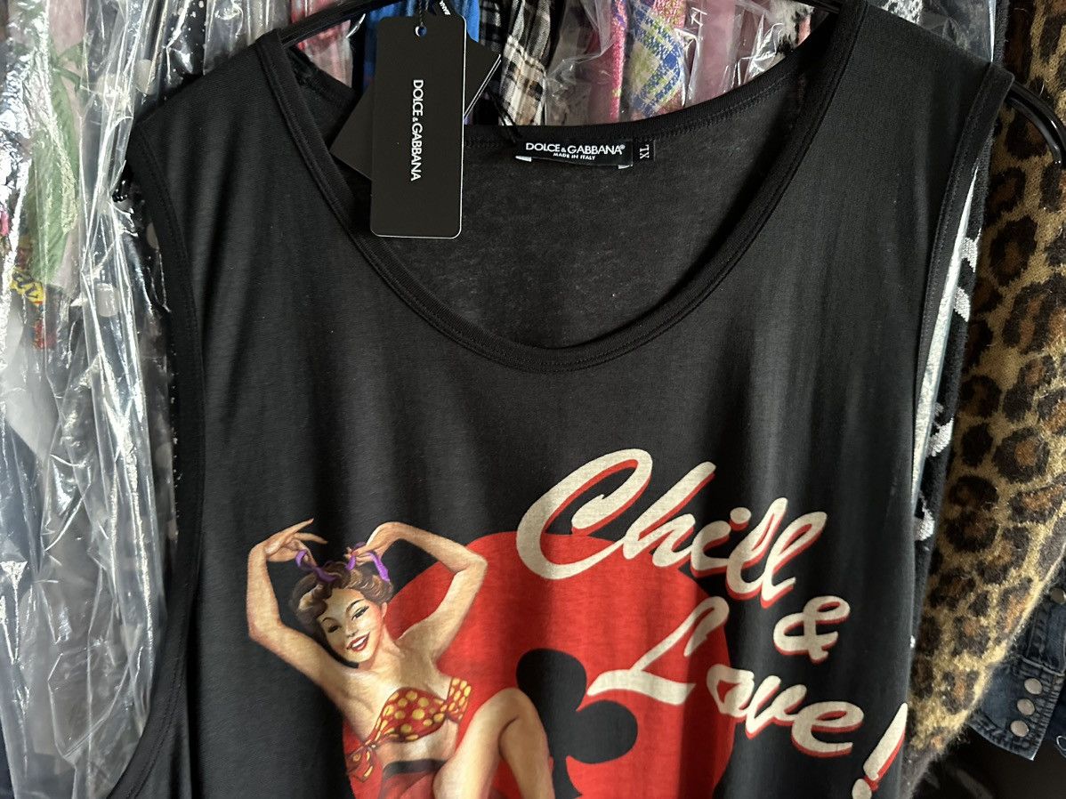 Dolce & Gabbana SS20 Dolce & Gabbana D&G tank top vest t shirt XL Size US XL / EU 56 / 4 - 12 Thumbnail