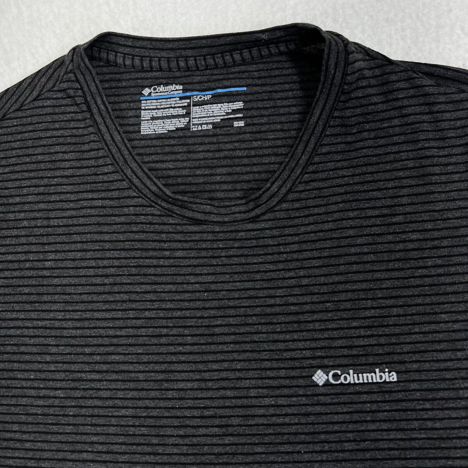 Columbia Columbia Sportswear Striped Athletic Short Sleeve T Shirt Size US S / EU 44-46 / 1 - 2 Thumbnail
