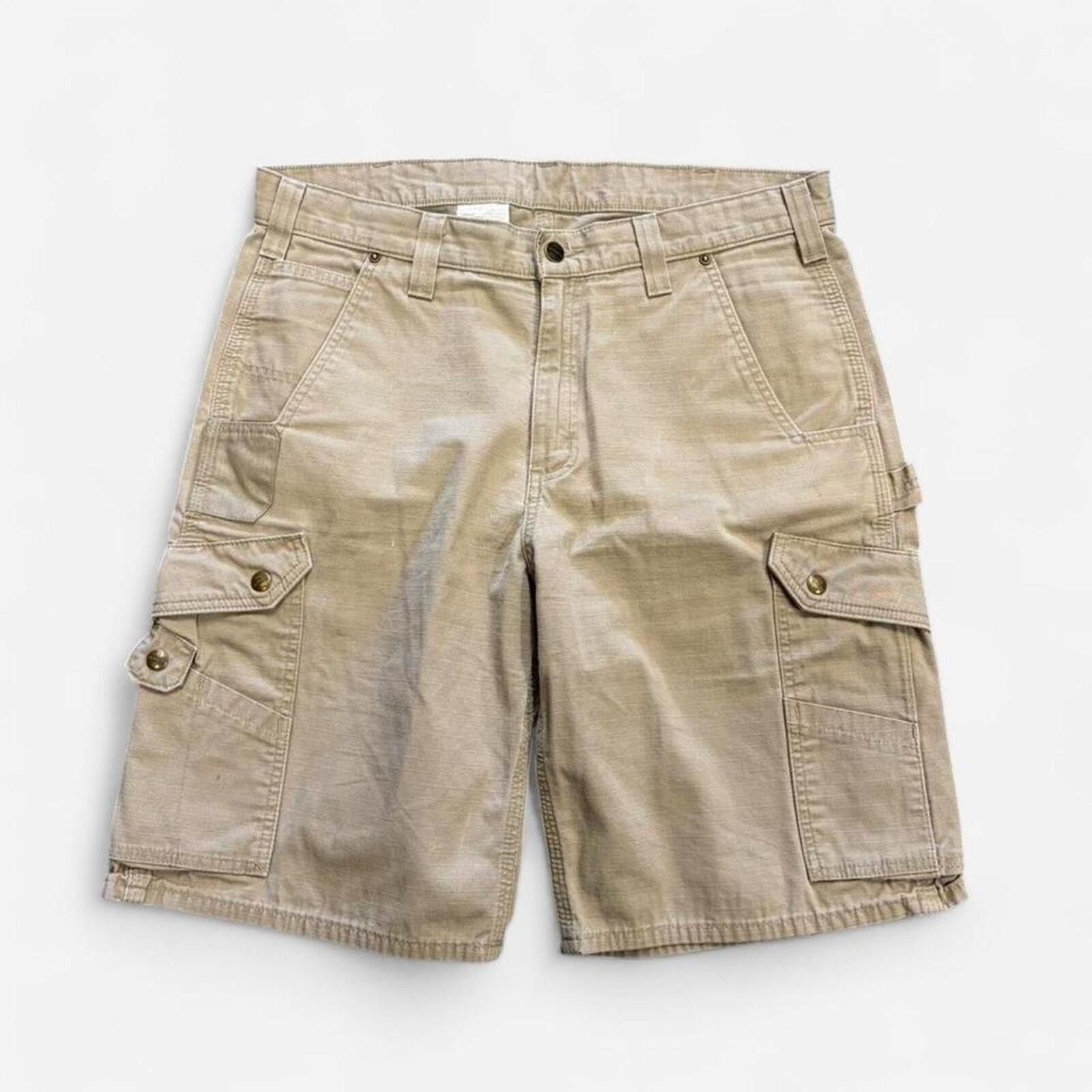 Carhartt Tan Carhartt Cargo Shorts Size US 34 / EU 50 - 4 Thumbnail