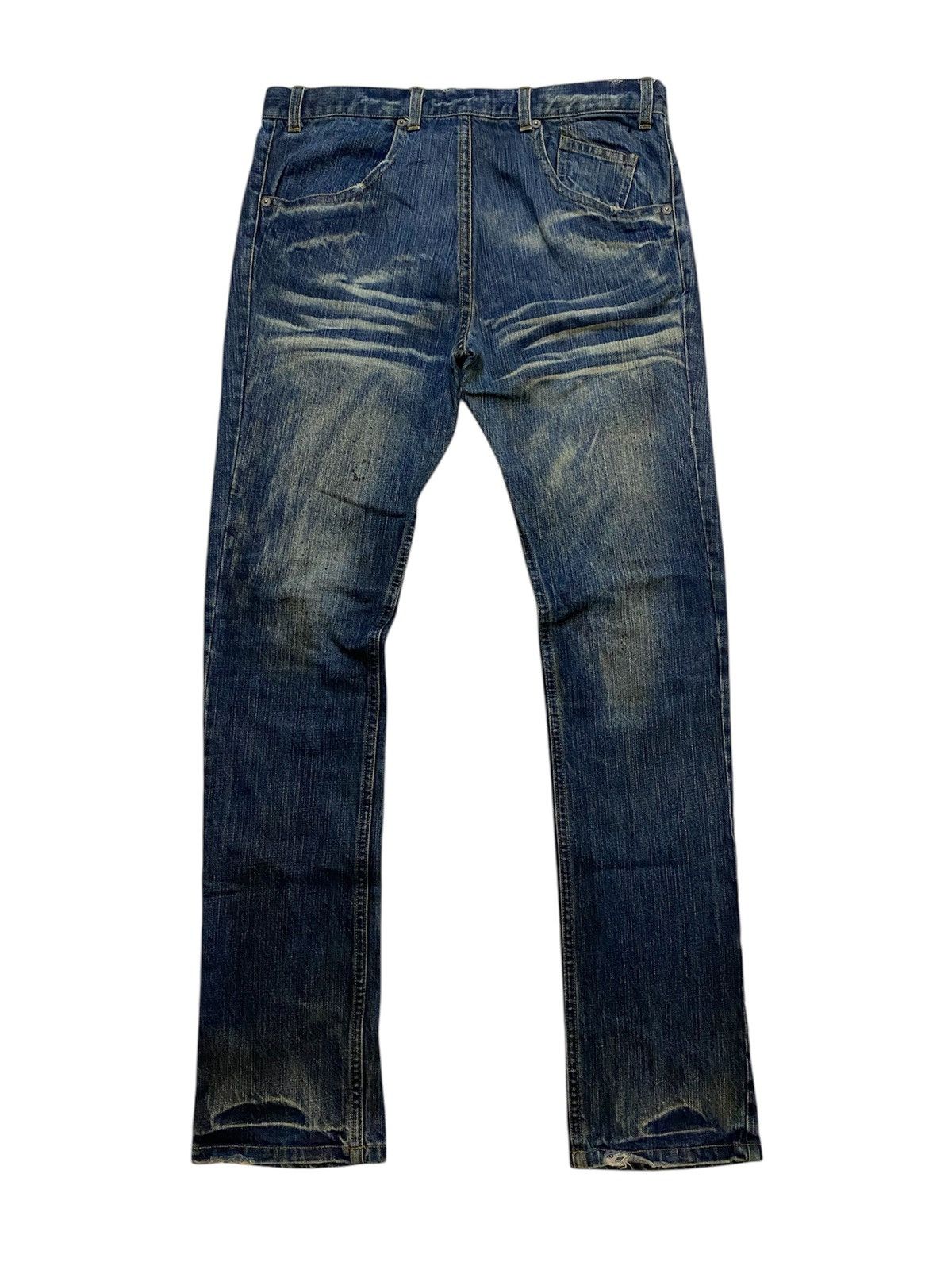 If Six Was Nine × Japanese Brand × Soe Japanese Brand SOE Spring Summer 2005 Denim Pants Size US 33 - 5 Thumbnail