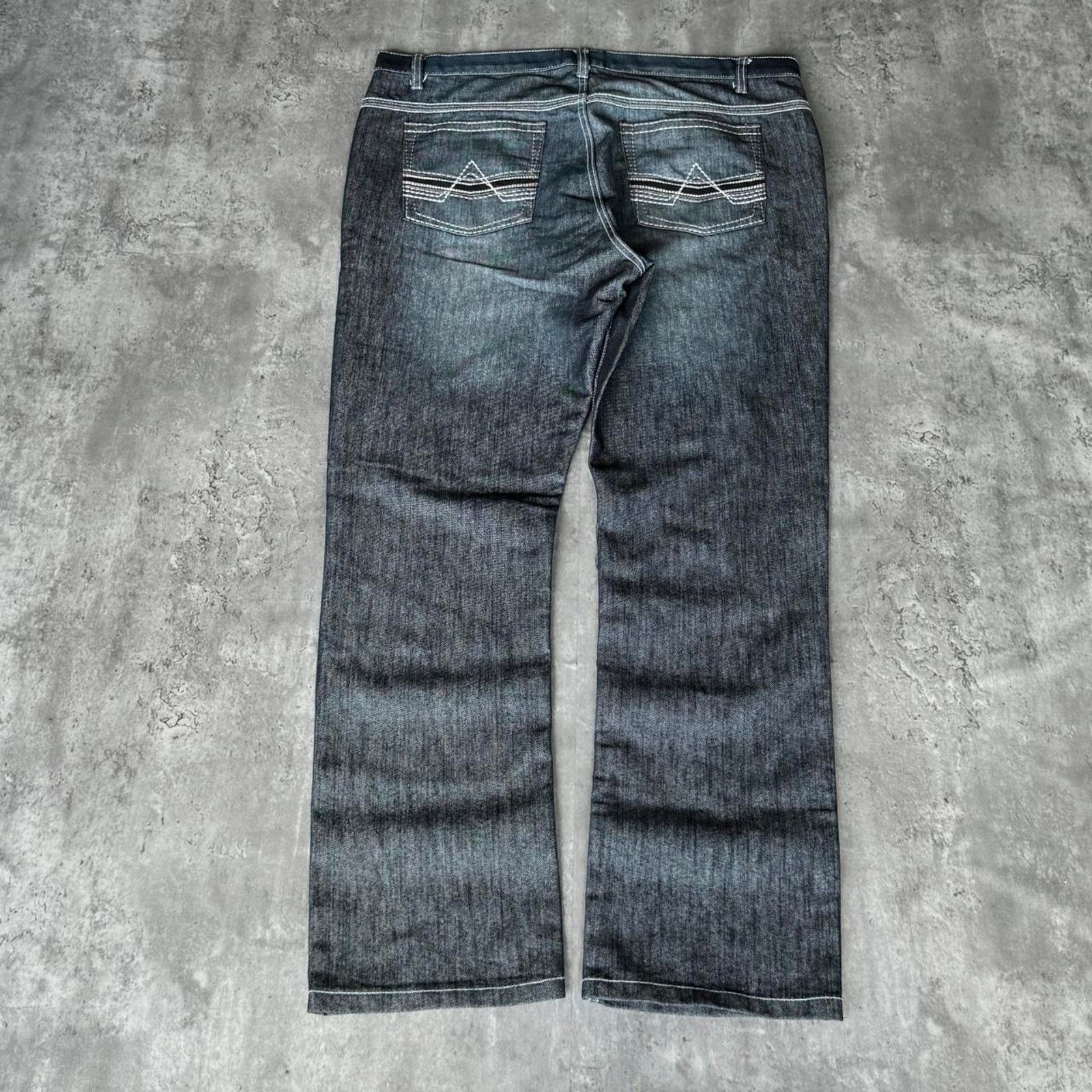Japanese Brand × Southpole × Vintage Vintage Y2K Jnco Style Baggy Skater Grunge Opium Denim Jeans Size US 42 / EU 58 - 1 Thumbnail