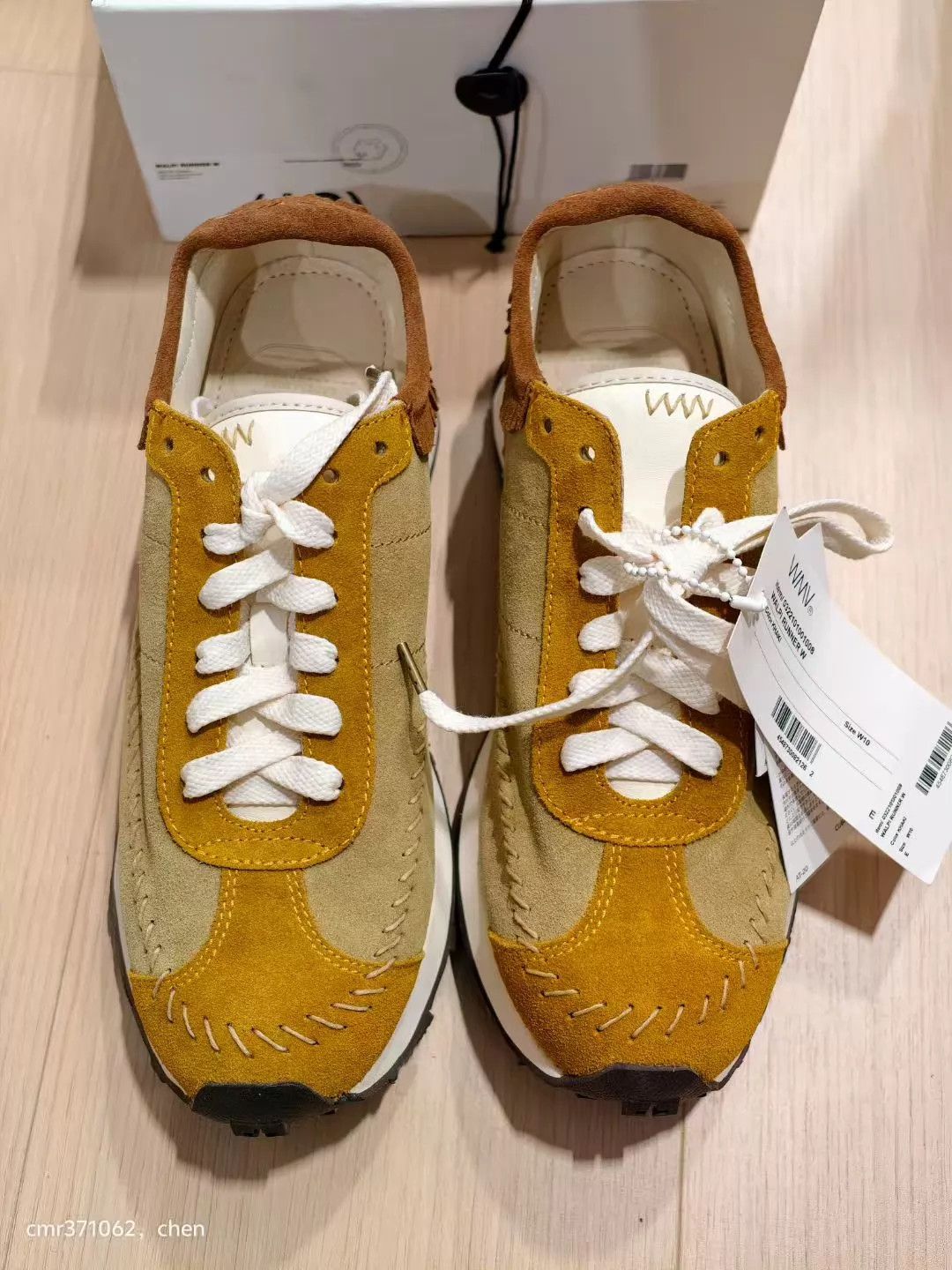 Visvim visvim 22ss walpi runner w khaki w10 calf suede/horse vibram Size US 10 / EU 43 - 1 Thumbnail