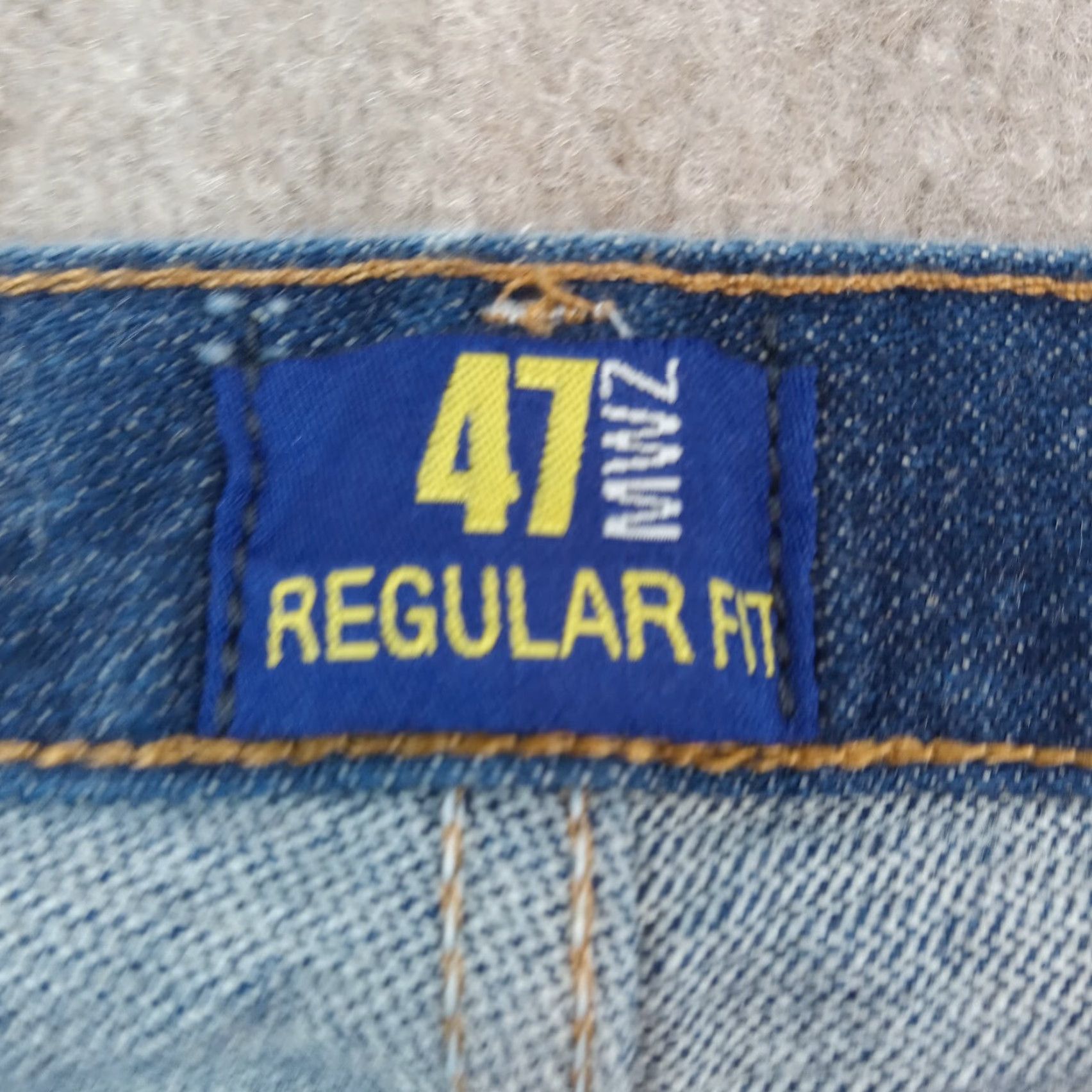 Wrangler Wrangler Jeans Mens 35x36 Blue Regular Fit Straight Leg 5 Pocket Denim NWT 47MWZPW Size US 35 - 7 Thumbnail