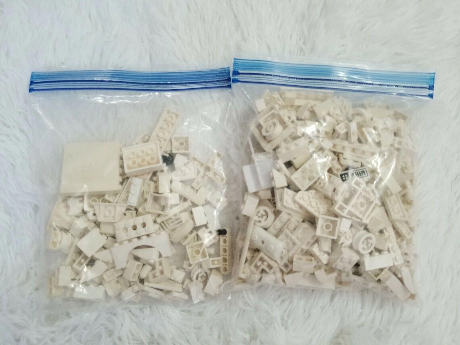LEGO Mixed Lego Lot All White Color Sorted Bricks 15oz Mix Size ONE SIZE - 1 Thumbnail
