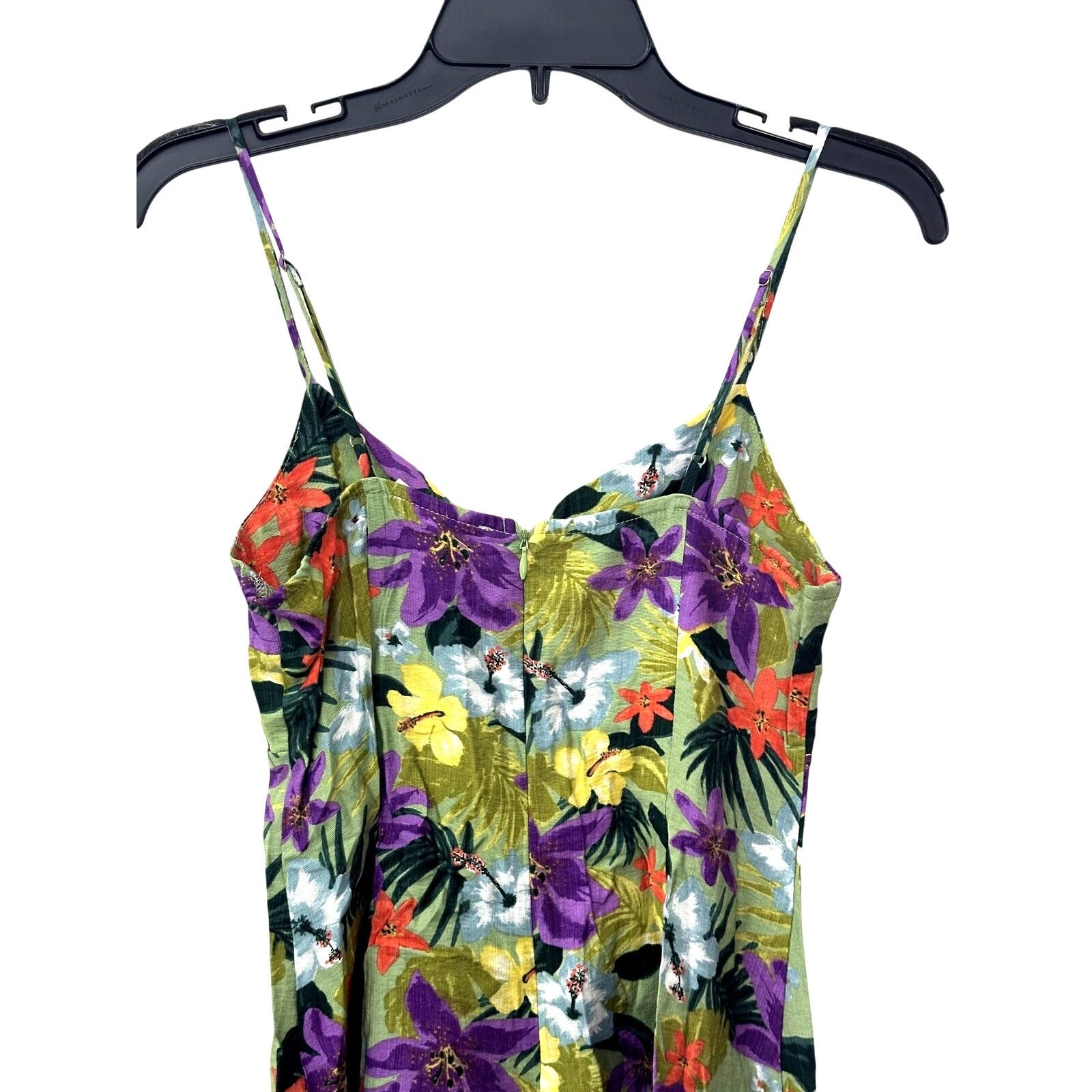 Other Lush Romper Tropical Floral Twist Front Sleeveless Multi S Size 27" / US 4 / IT 40 - 6 Thumbnail