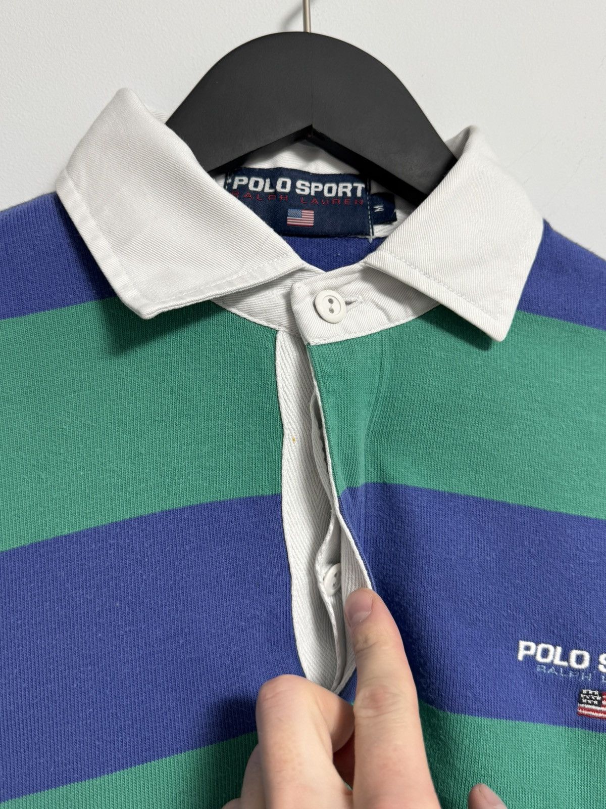 Polo Ralph Lauren Polo Sport Ralph Lauren Long Sleeve polo Y2K style Size US M / EU 48-50 / 2 - 8 Thumbnail