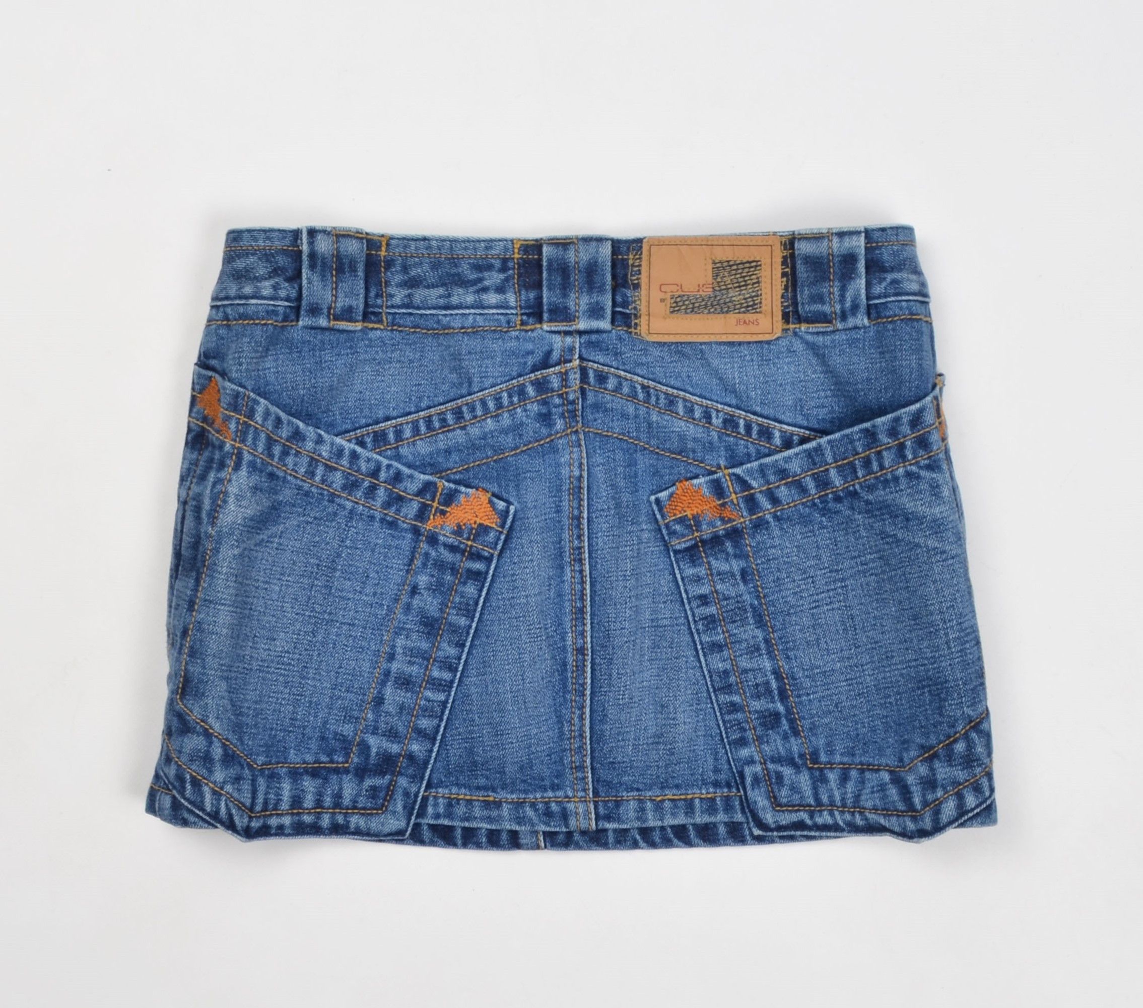 Custo Barcelona × Vintage Custo Barcelona Y2K Denim Mini Grunge Skirt Size 28" / US 6 / IT 42 - 9 Thumbnail