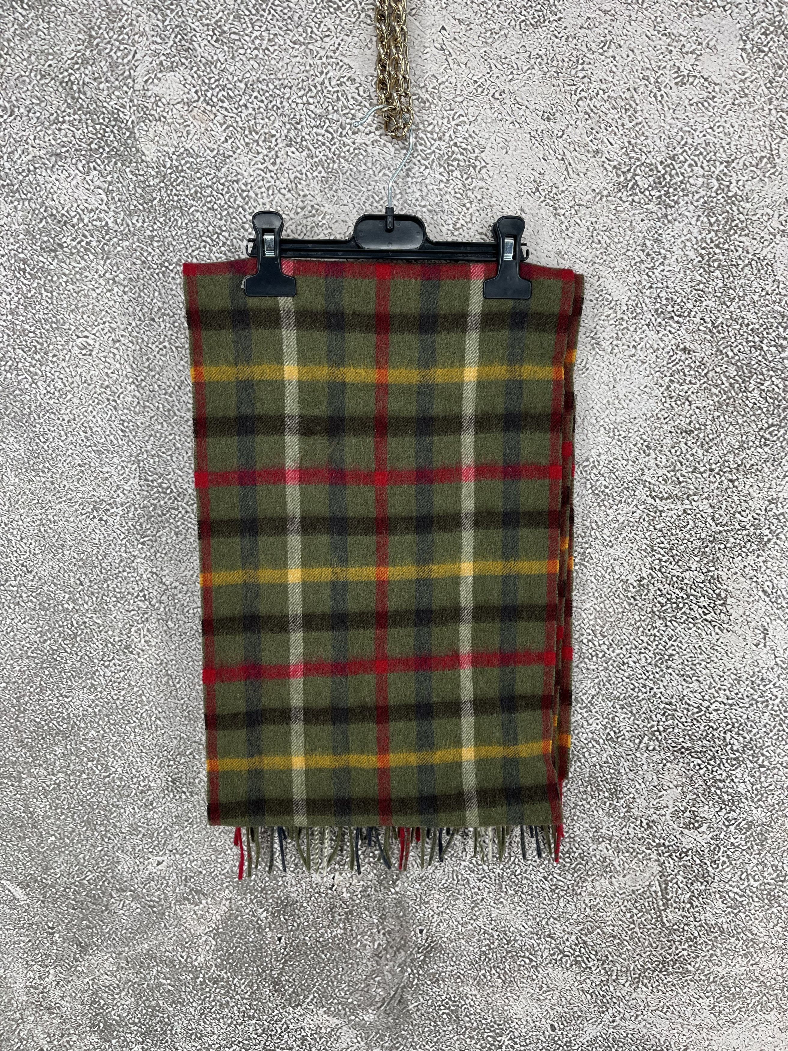 Barbour Barbour Classic Tartan Wool Cashmere Scarf Size ONE SIZE - 5 Thumbnail