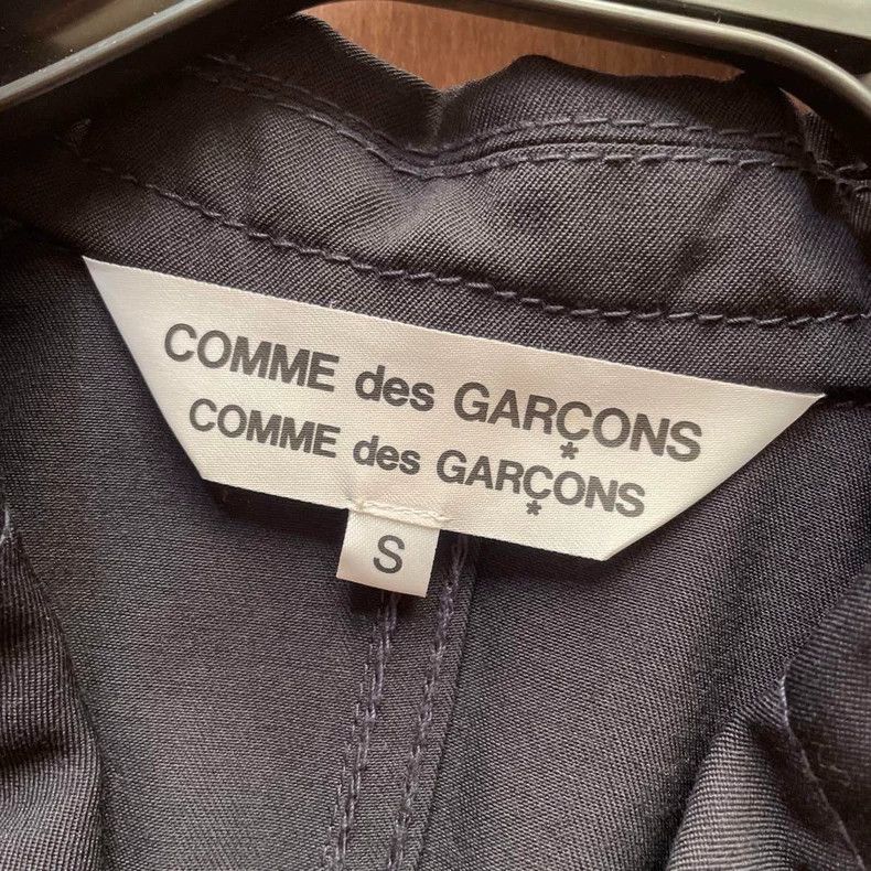 Comme des Garcons Comme des Garcons Dovetail two-color spliced wool jacket Size S / US 4 / IT 40 - 4 Thumbnail