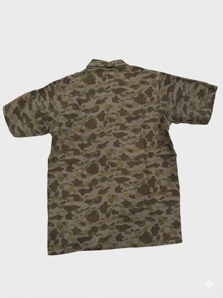 Bape RARE URSUS BAPE by Tetsu Nishiyama Camo Field Shirt Jacket Size US M / EU 48-50 / 2 - 4 Thumbnail