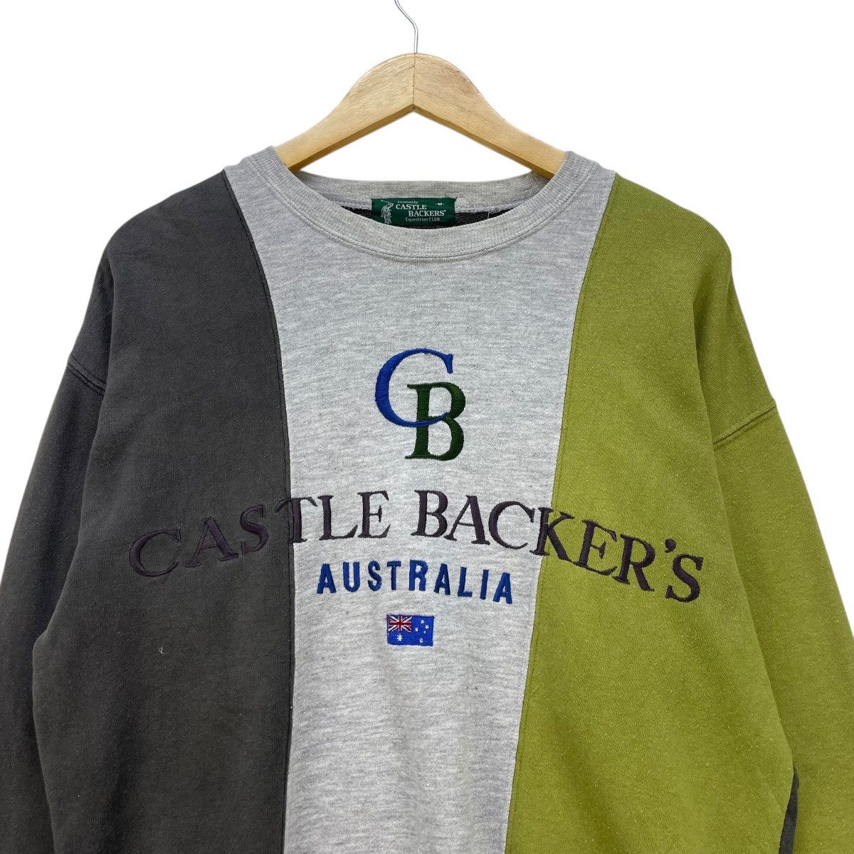 Japanese Brand 💥 vintage 90s Castle Backers Australia sports crewneck Size US M / EU 48-50 / 2 - 3 Thumbnail