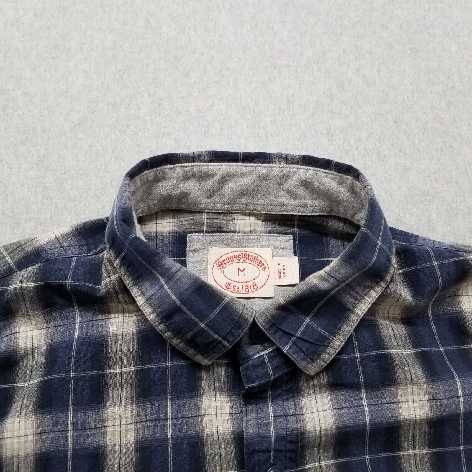 Brooks Brothers Brooks Brothers Shirt Mens Plaid Button Up Long Sleeve Size US M / EU 48-50 / 2 - 7 Thumbnail