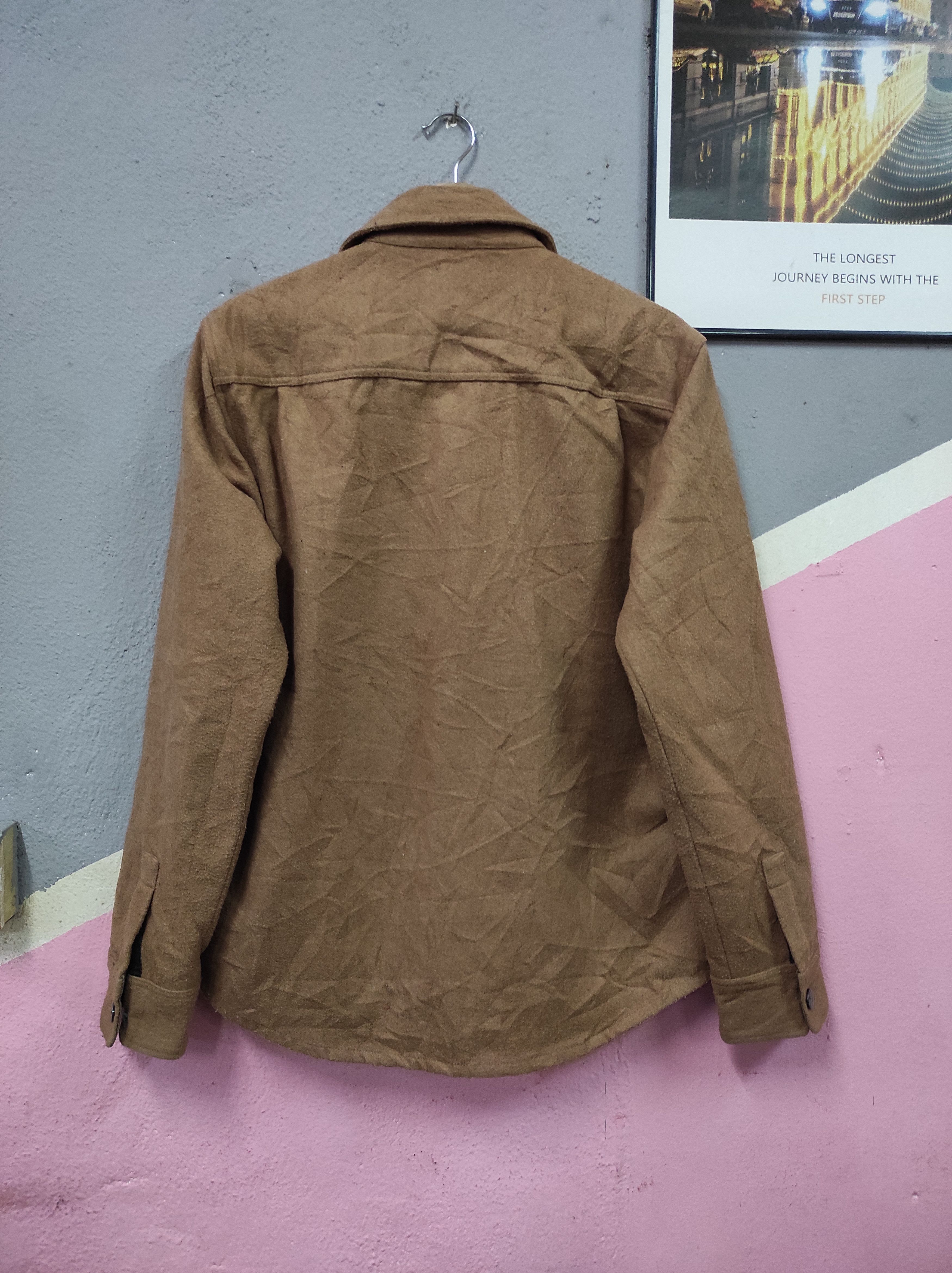 Japanese Brand INHERIT WOOL HERITAGE JACKET Size US XS / EU 42 / 0 - 7 Thumbnail
