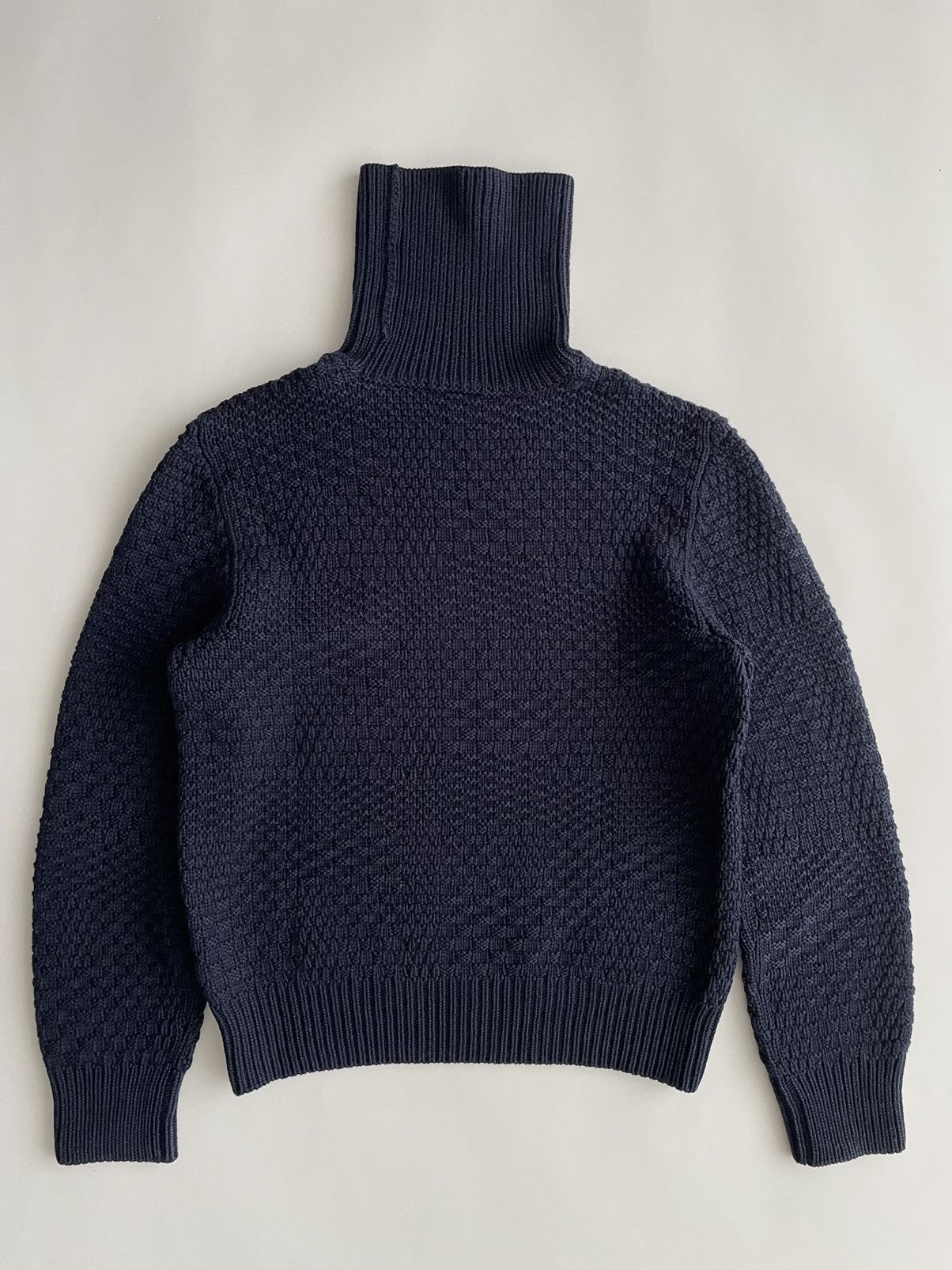 Maison Margiela Martin Margiela AW07 Check Weave Heavy Wool Sweater Size US S / EU 44-46 / 1 - 4 Thumbnail