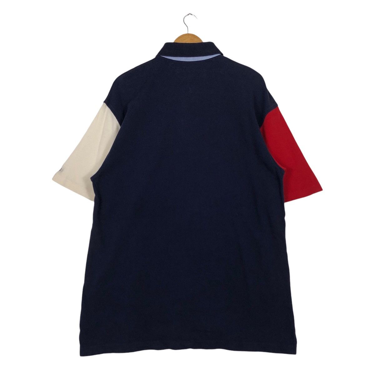 Japanese Brand × Tommy Hilfiger Tommy Hilfiger Polo Shirt Rare Design American Flag Size US L / EU 52-54 / 3 - 7 Thumbnail