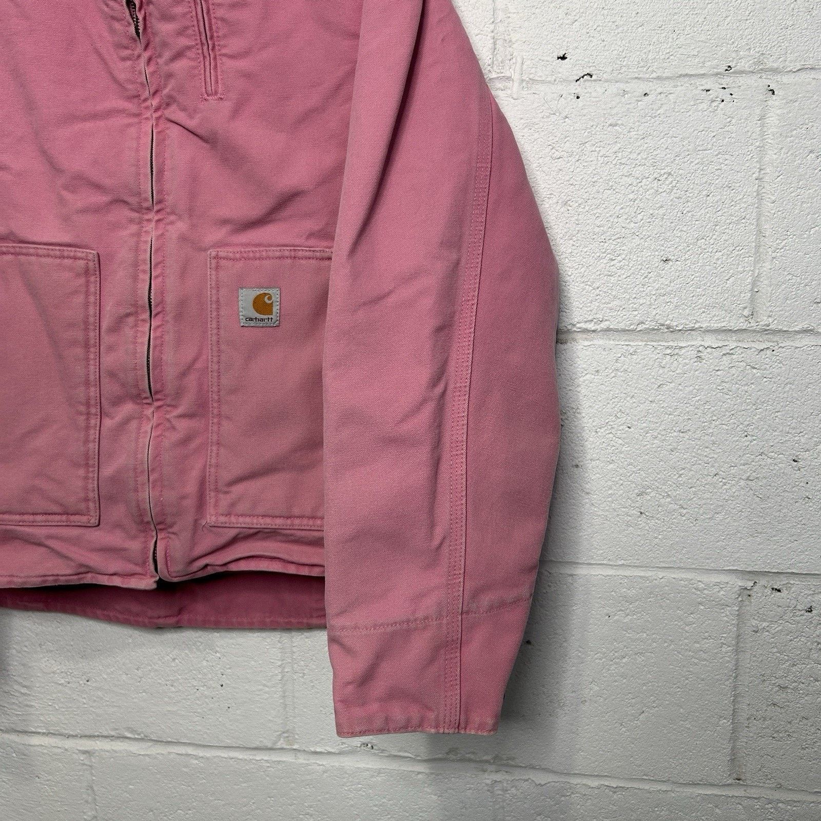 Carhartt Vintage Carhartt Sherpa-Lined Canyon Jacket “Pink Rose” Size XL / US 12-14 / IT 48-50 - 7 Thumbnail