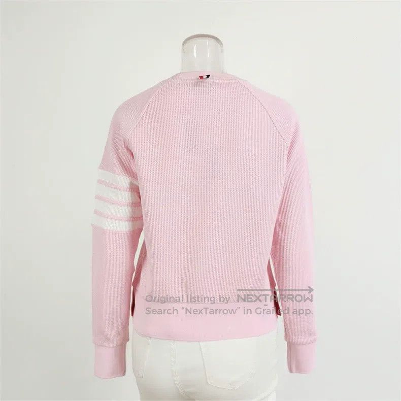 Thom Browne Thom Browne Cotton striped sweatshirt Size S / US 4 / IT 40 - 3 Thumbnail