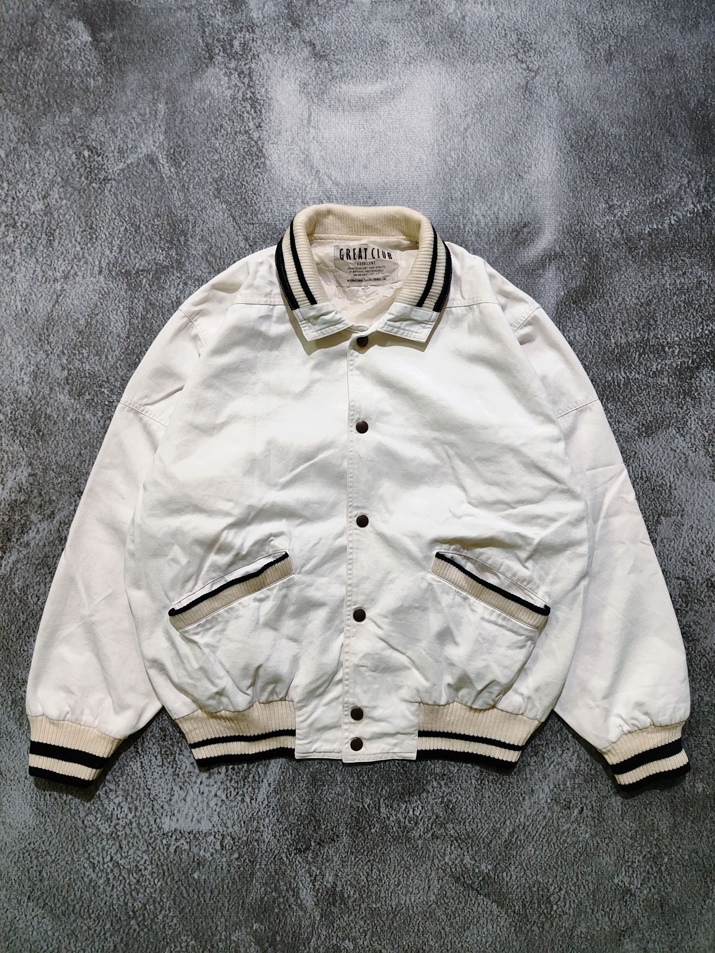 Japanese Brand × Vintage Vintage Great Club Varsity Jacket Size US M / EU 48-50 / 2 - 1 Thumbnail