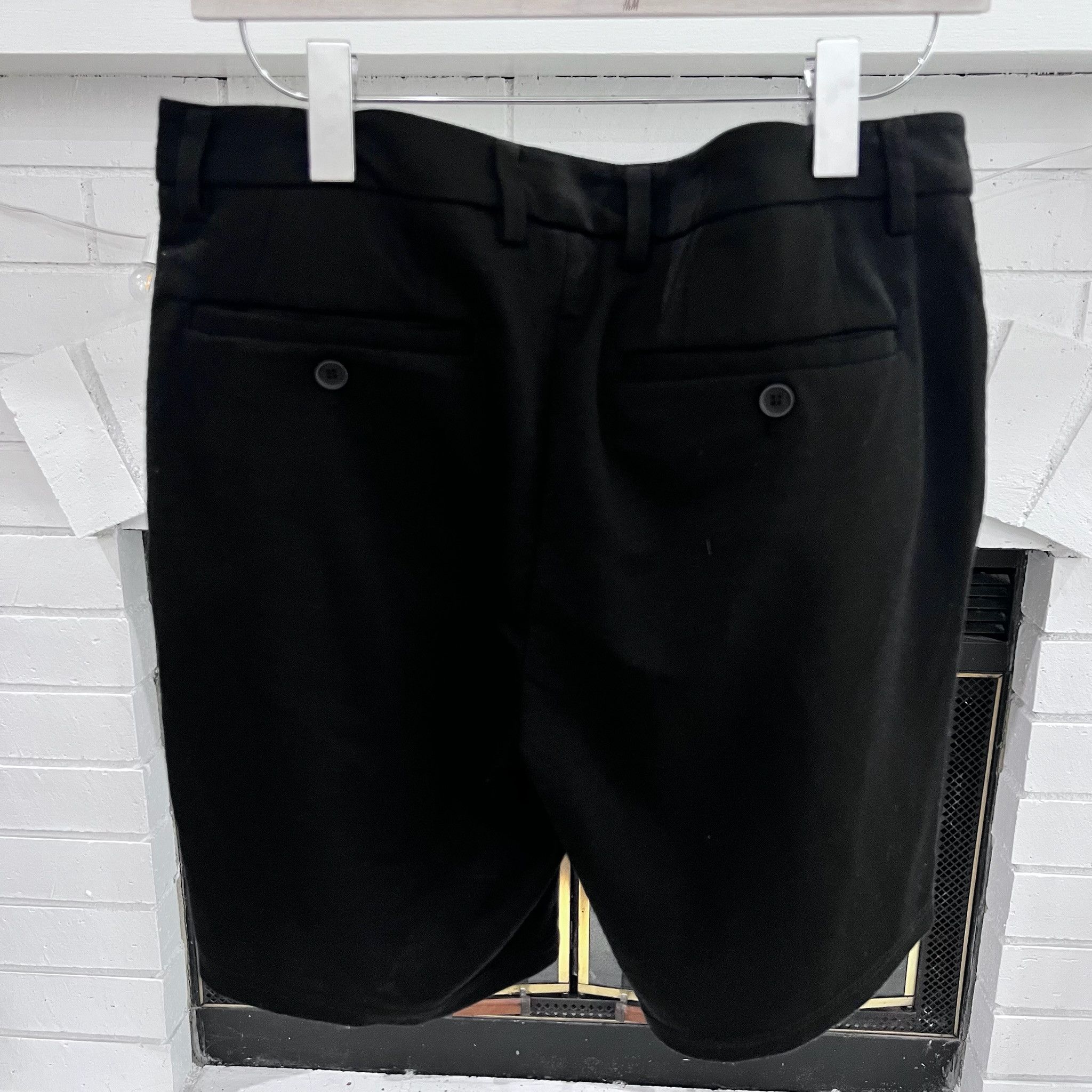Other WestZeroOne Black Soft Edmunds Short Dress Pants Size US 32 / EU 48 - 3 Thumbnail