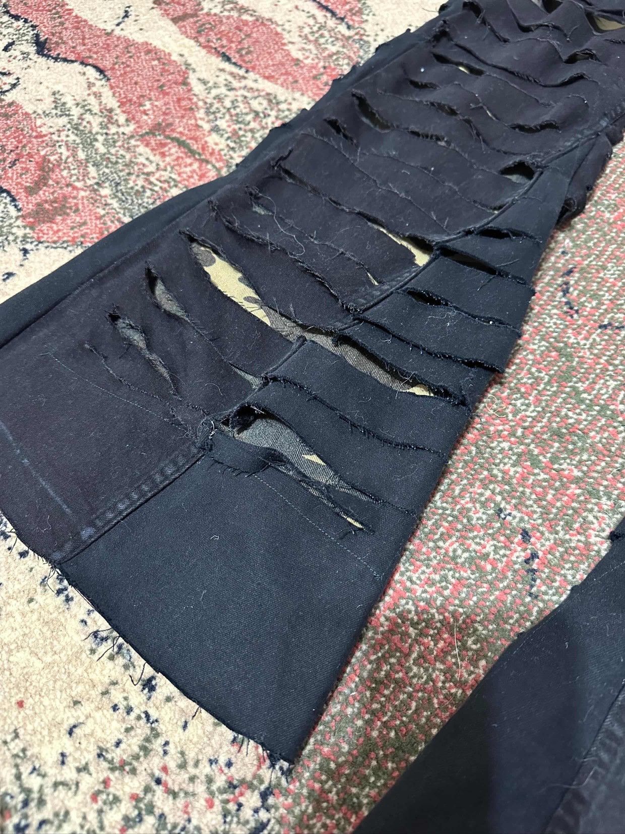 Handmade Custom made flared jeans Size US 34 / EU 50 - 4 Thumbnail