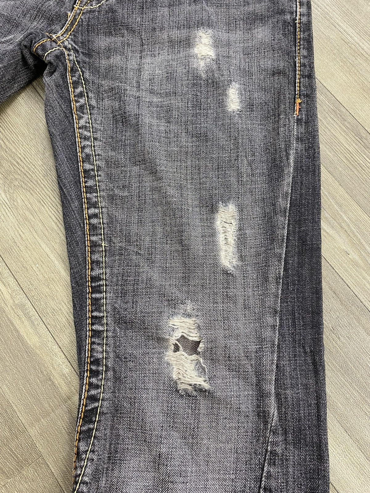 semanticdesign 2000s Semanticdesign Distressed Punk LGB Style Flared Jeans Size US 30 / EU 46 - 8 Thumbnail