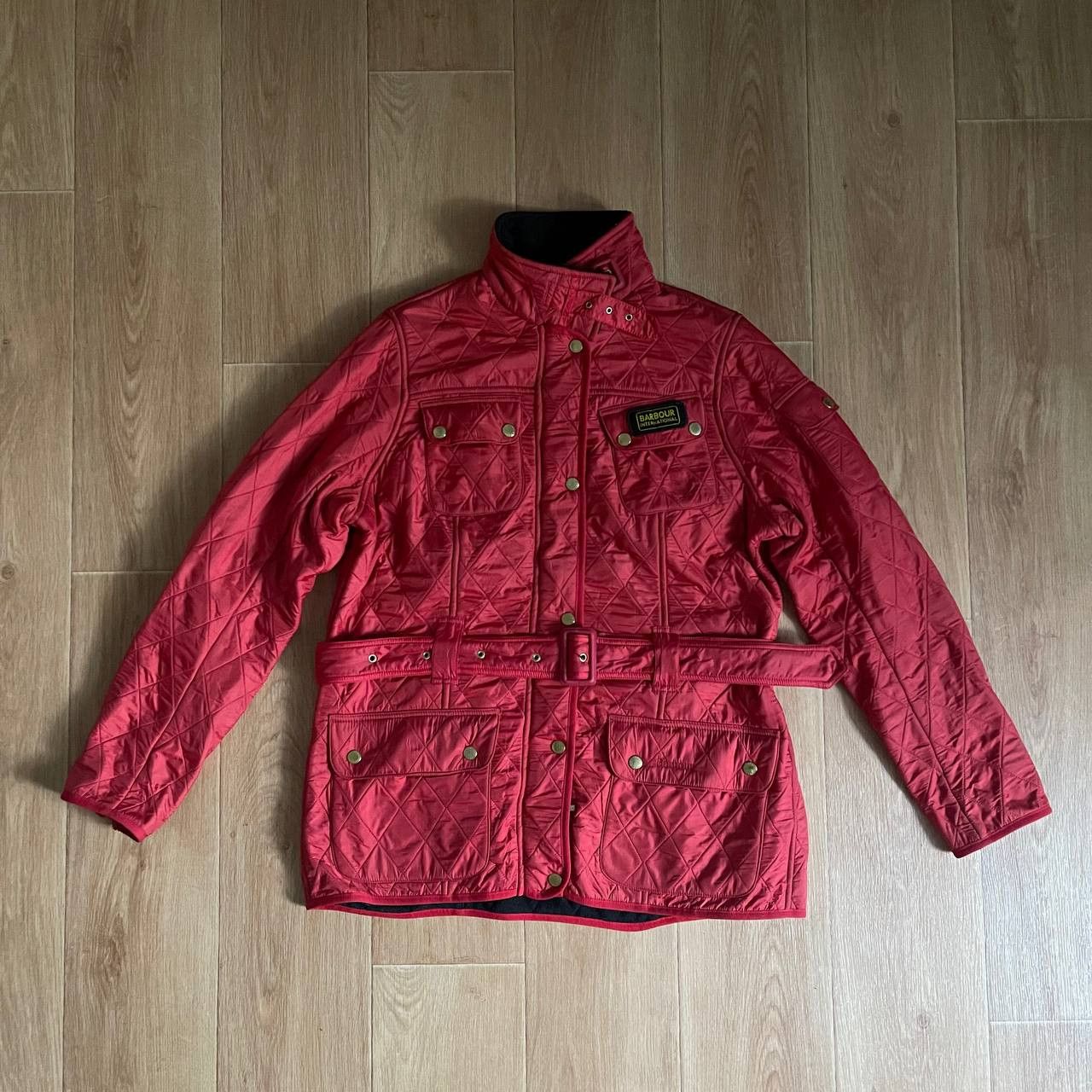 Barbour Women’s Quilted Bomber Jacket Barbour International Size 12 Size XL / US 12-14 / IT 48-50 - 2 Thumbnail