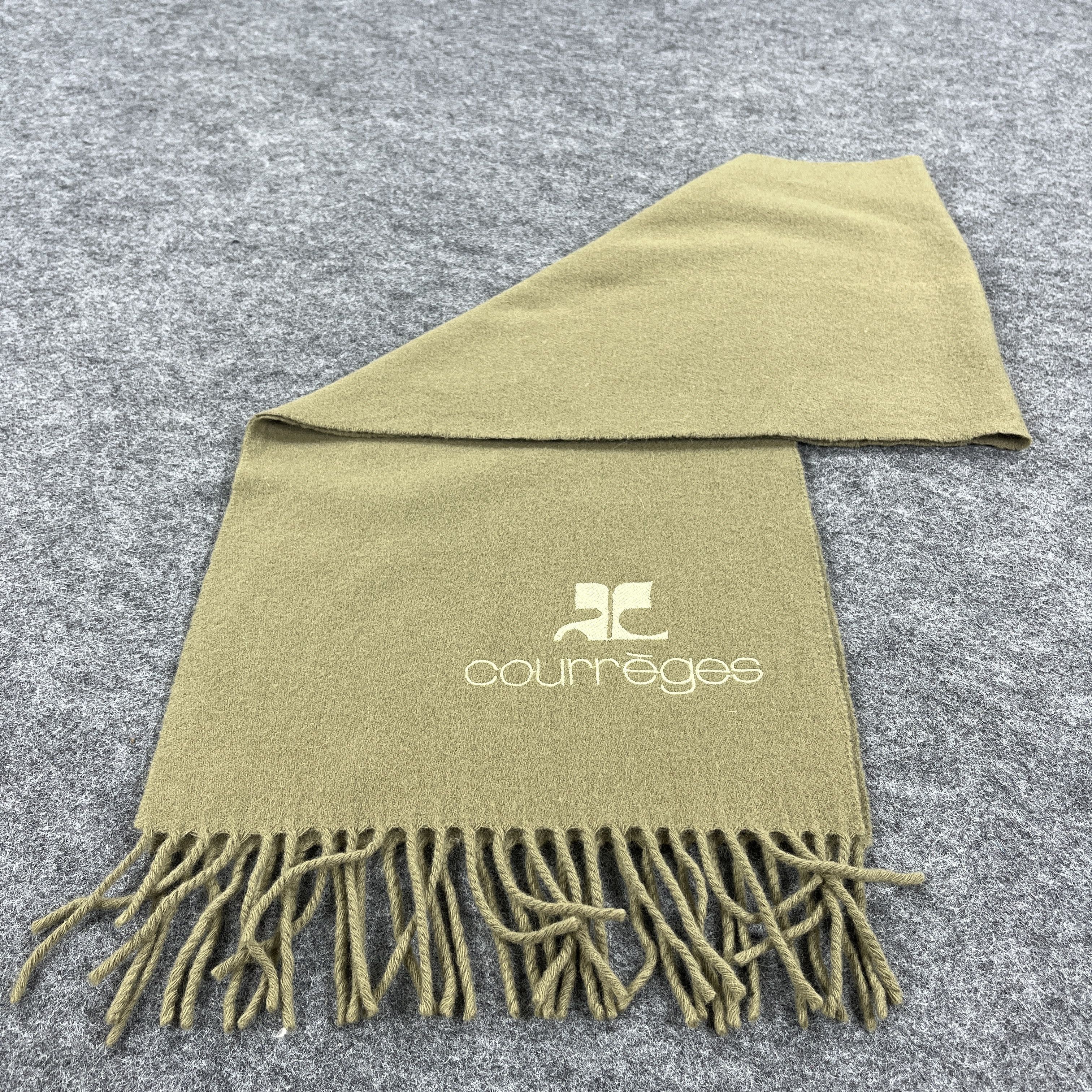 Courreges × Vintage Courreges Scarf / Muffler / Neckwear T1023 Size ONE SIZE - 4 Thumbnail
