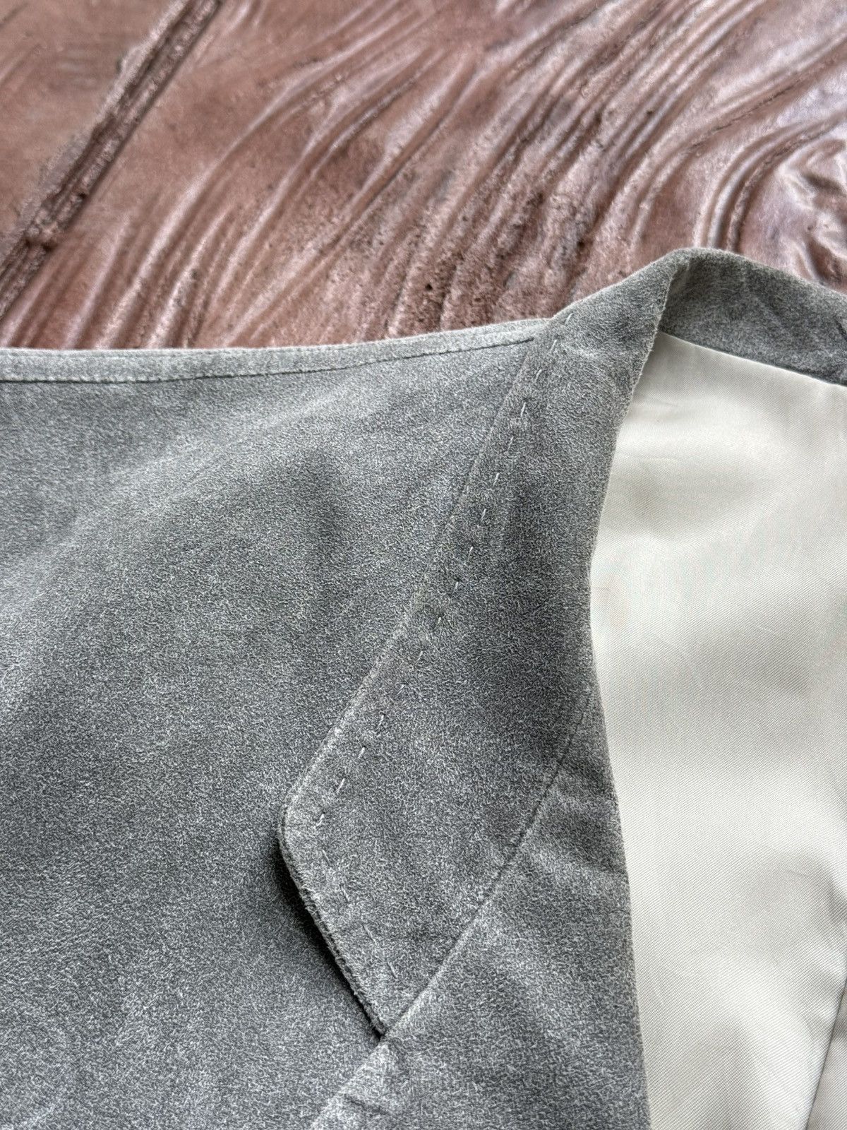 Lanvin 💥Offer me💥 LANVIN Suede Adjustable Waist Jacket Size US M / EU 48-50 / 2 - 13 Thumbnail