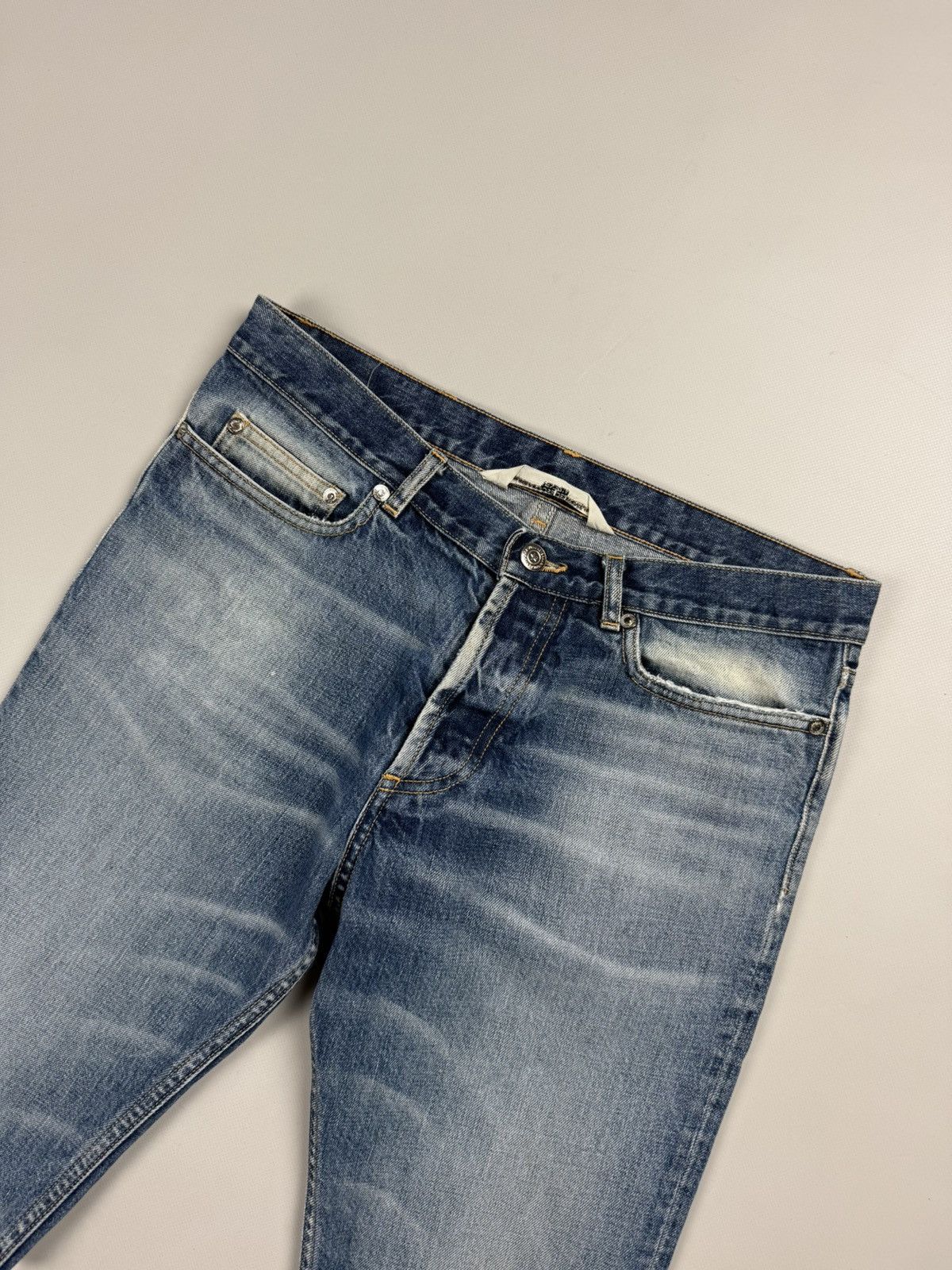 Designer × Golden Goose GGDB Golde Goose Deluxe Brand Men’s Distressed Denim Shorts Size US 30 / EU 46 - 2 Thumbnail