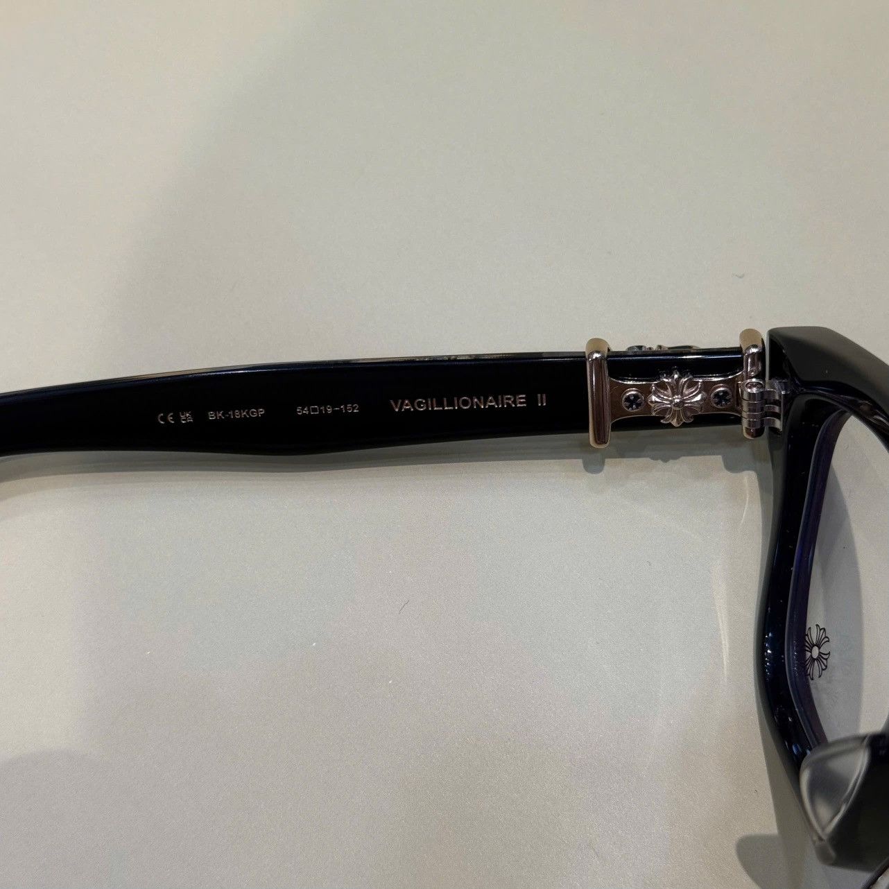 Chrome Hearts CHROME HEARTS VAGILLIONAIRE II BLACK/18KGP Size ONE SIZE - 4 Thumbnail