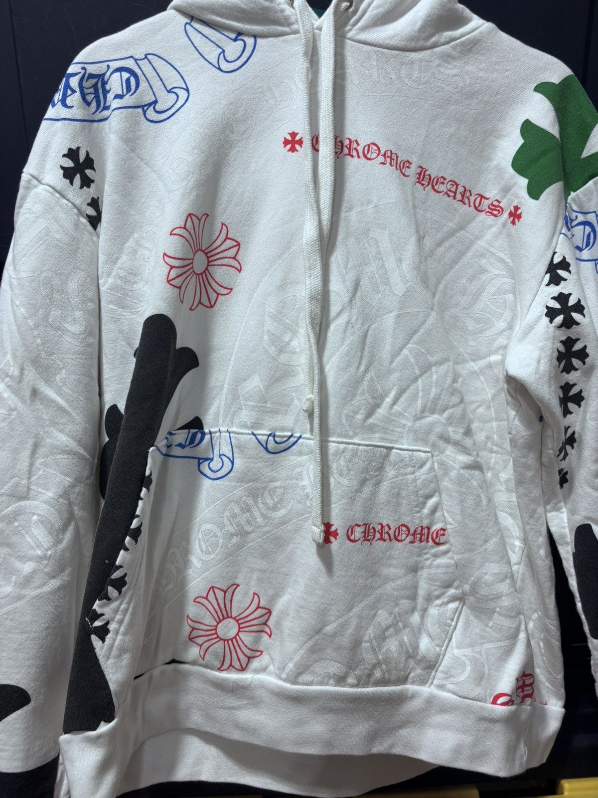 Chrome Hearts Chrome Hearts Stencil Hoodie Size US XS / EU 42 / 0 - 2 Thumbnail