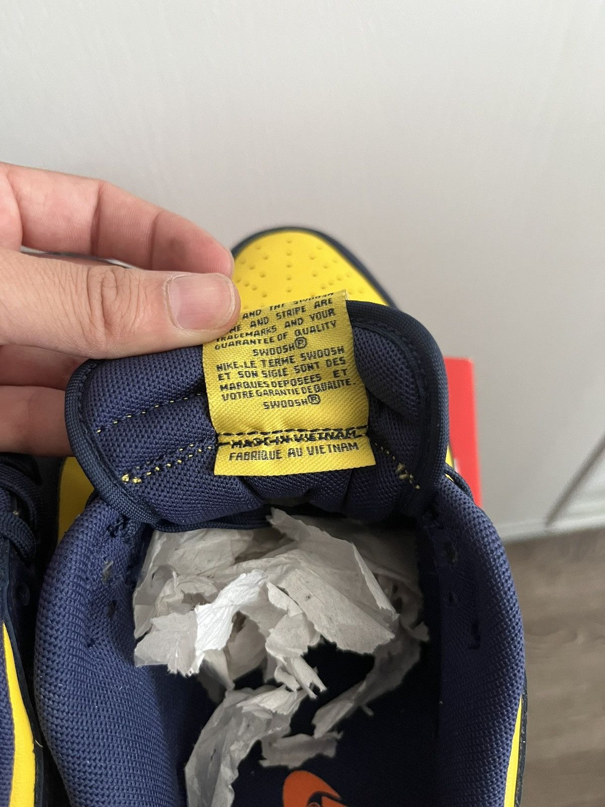 Nike Size 8.5 - Nike Dunk Low Michigan 2021 Size US 8.5 / EU 41-42 - 13 Thumbnail