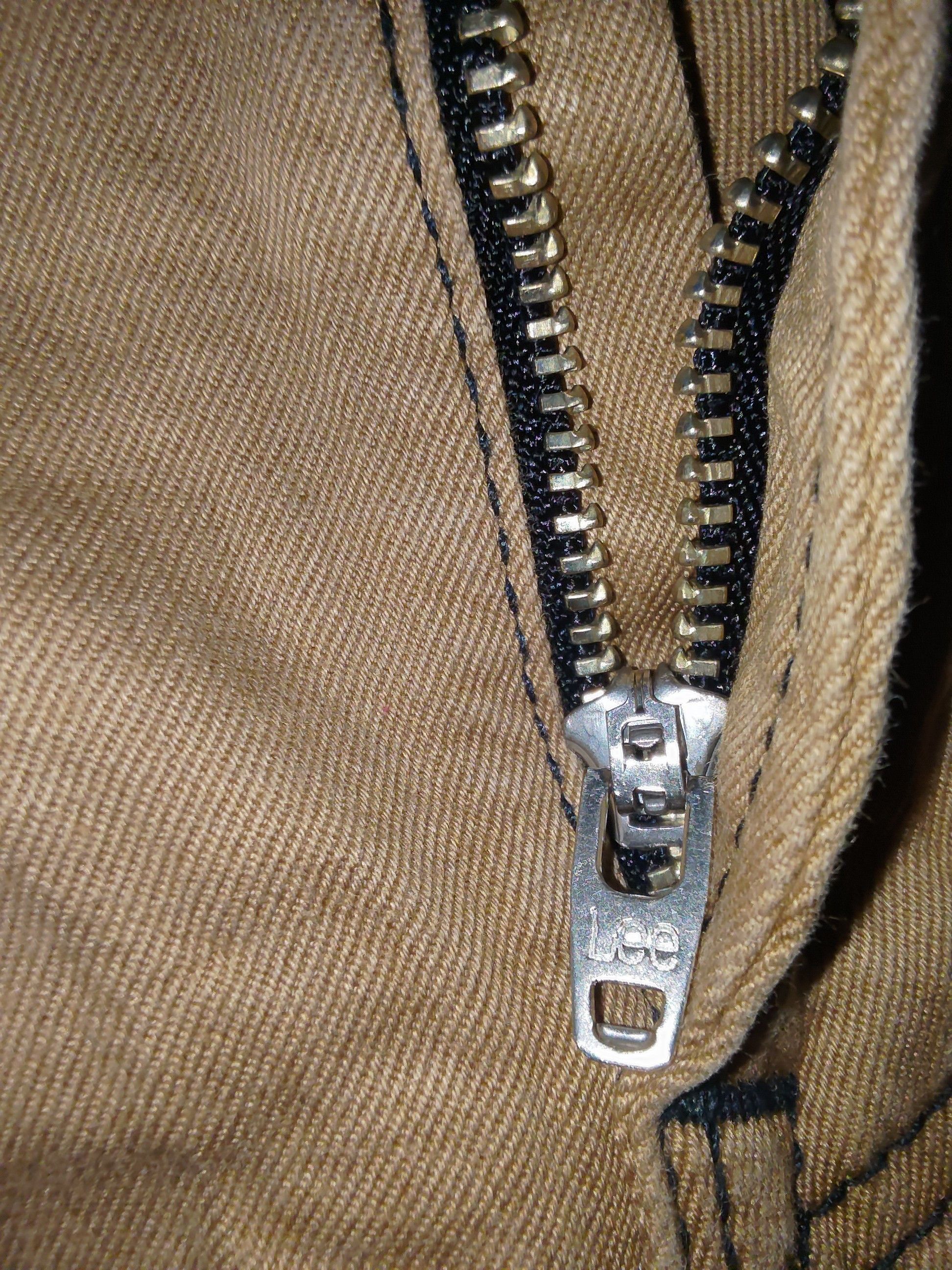 Lee Lee Cowboy Double Knee Straight Leg Buckle Back Pant Size US 40 / EU 56 - 6 Thumbnail