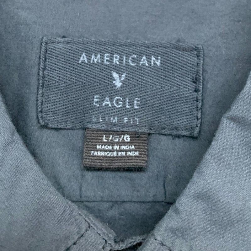 American Eagle Outfitters 2 New American Eagle Mens Large Button Up Collared Shirts Size US L / EU 52-54 / 3 - 4 Thumbnail