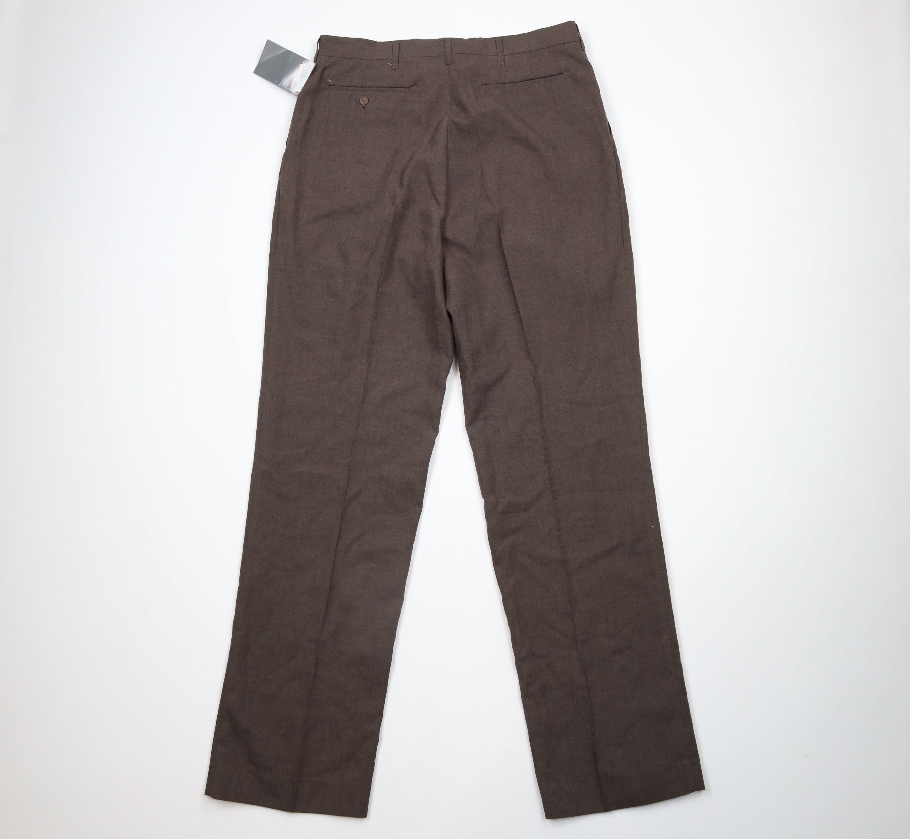 Vintage Deadstock Vintage 70s Streetwear Wide Leg Chino Pants USA Size US 32 / EU 48 - 9 Thumbnail