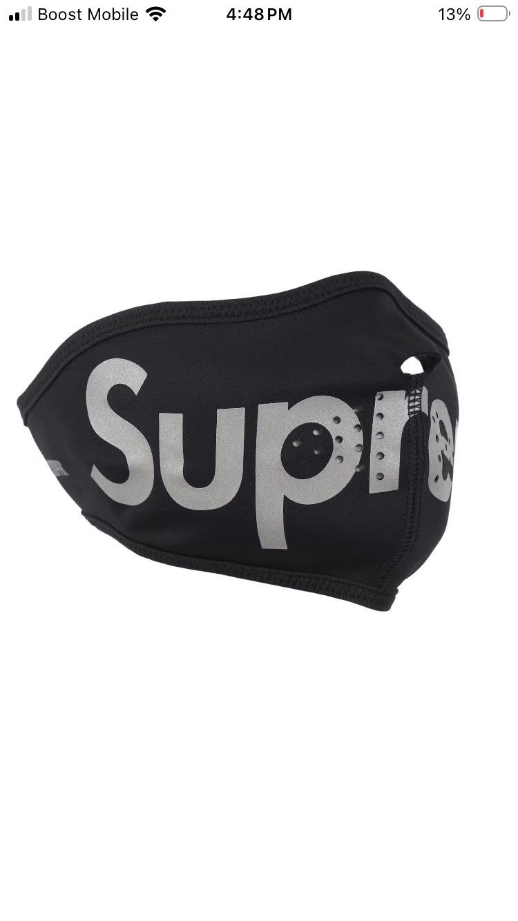Supreme Supreme WINDSTOPPER Facemask Black Size ONE SIZE - 4 Thumbnail