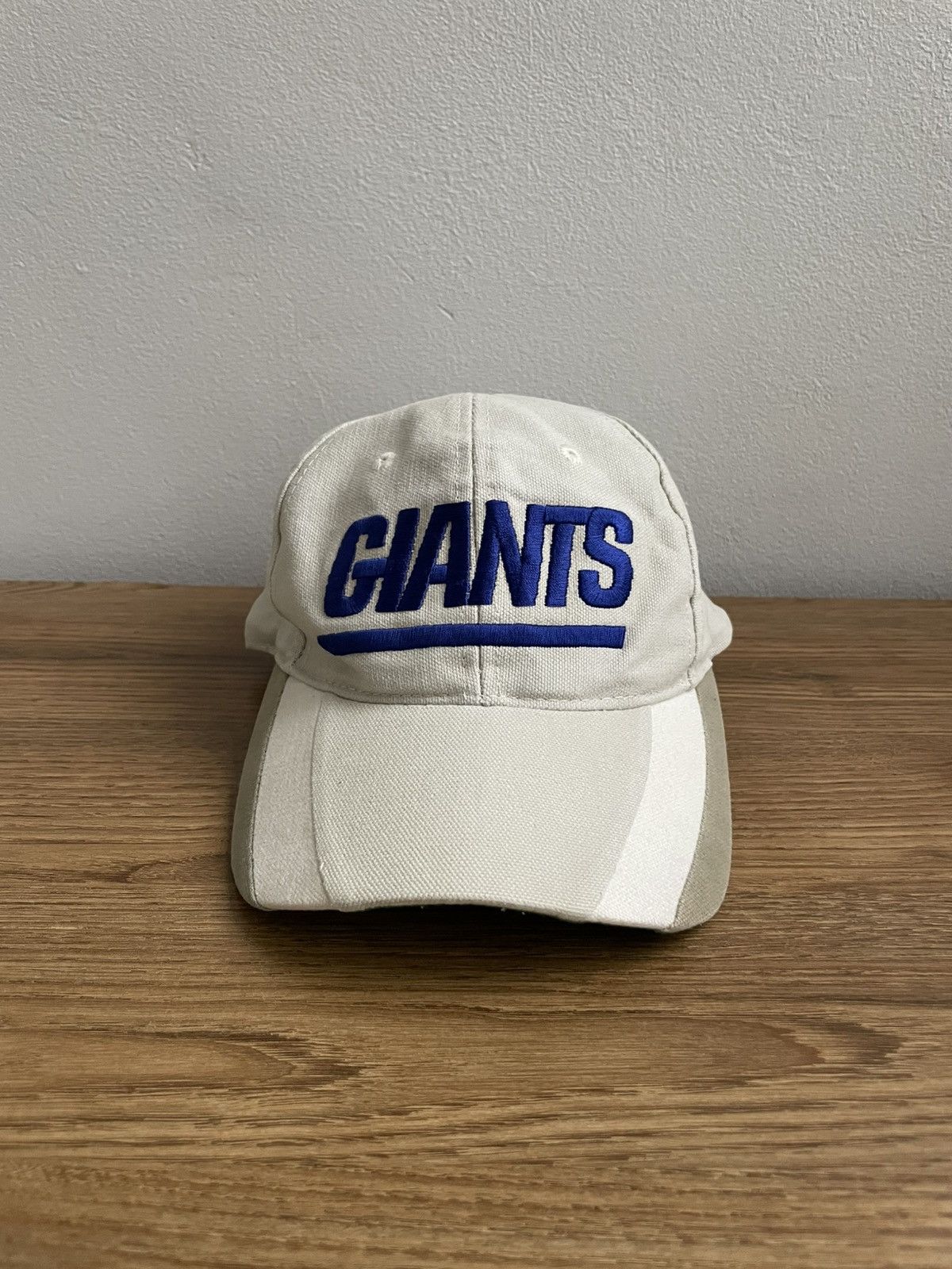 NFL × Vintage Vintage 90s New York Giants NFL Gray Hat Cap One Size Size ONE SIZE - 2 Thumbnail