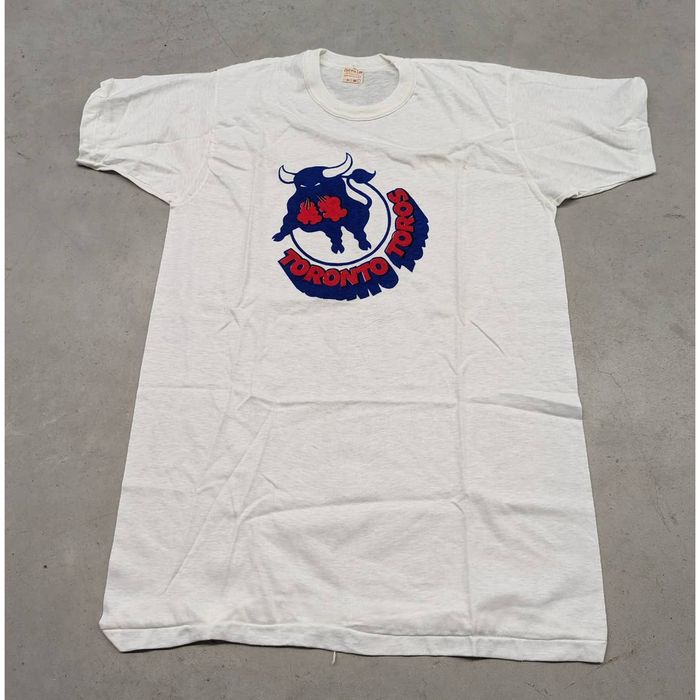 Vintage Vintage 80s Toronto Toros Basketball Team T-shirt 