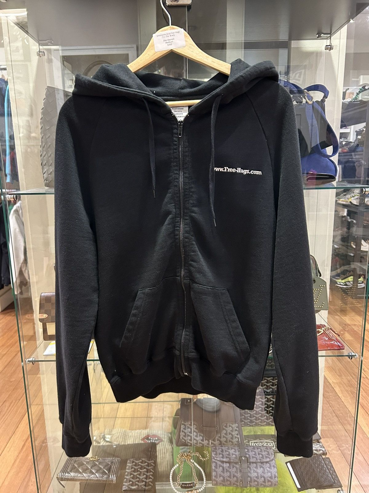 Vetements Free Hugs Hoodie | Grailed