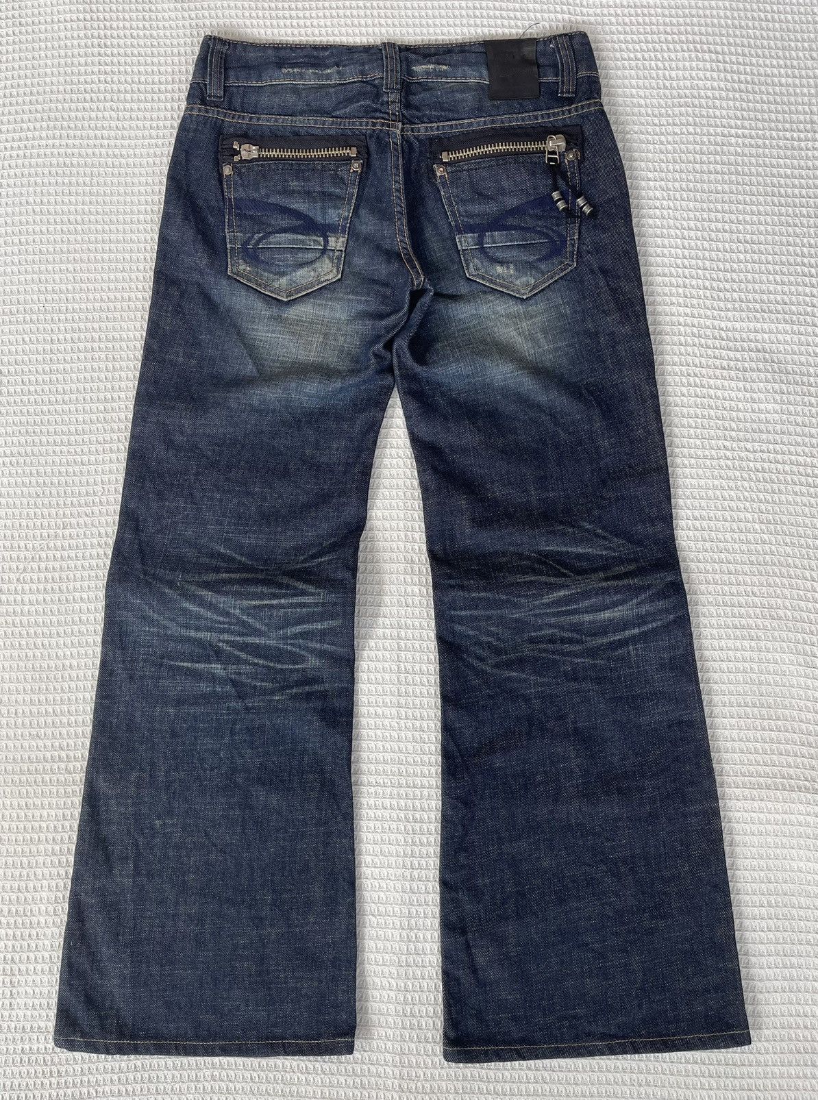 Hysteric Glamour Vintage 90s🔥RED PEPPER🔥Flared Bush Pants Jeans Size US 30 / EU 46 - 2 Thumbnail