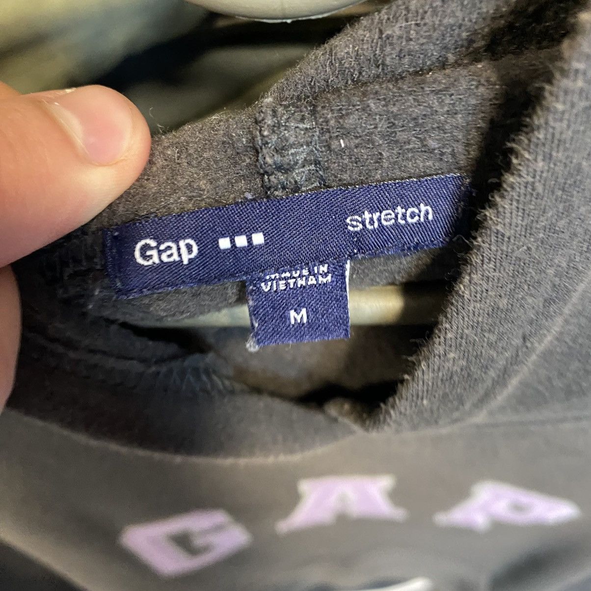 Gap Vintage Gap Big Logo brown y2k hype streetwear hoodie Size M / US 6-8 / IT 42-44 - 7 Thumbnail