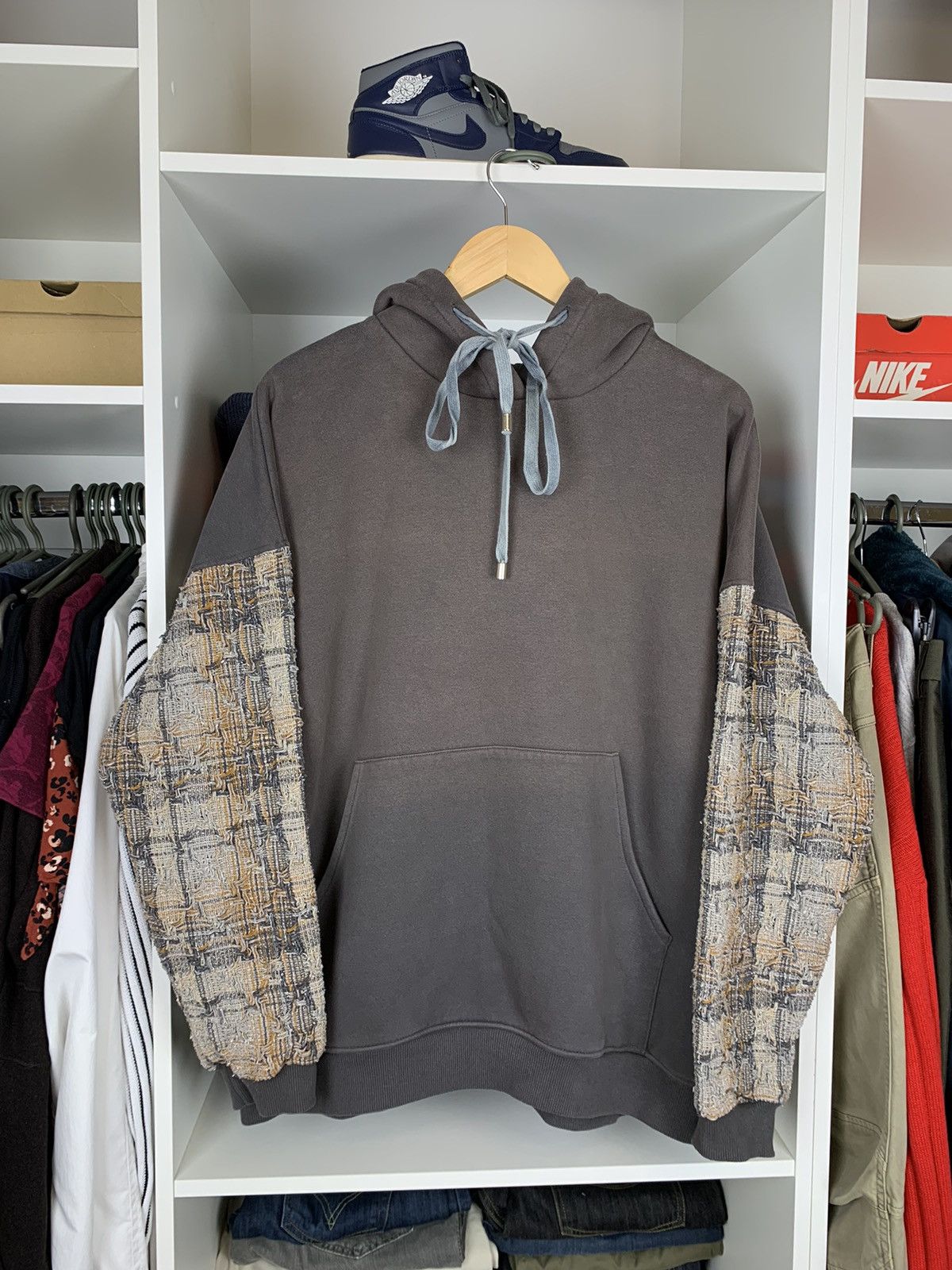 Japanese Brand Avant Garde Faded Hoodie Size US XL / EU 56 / 4 - 1 Thumbnail